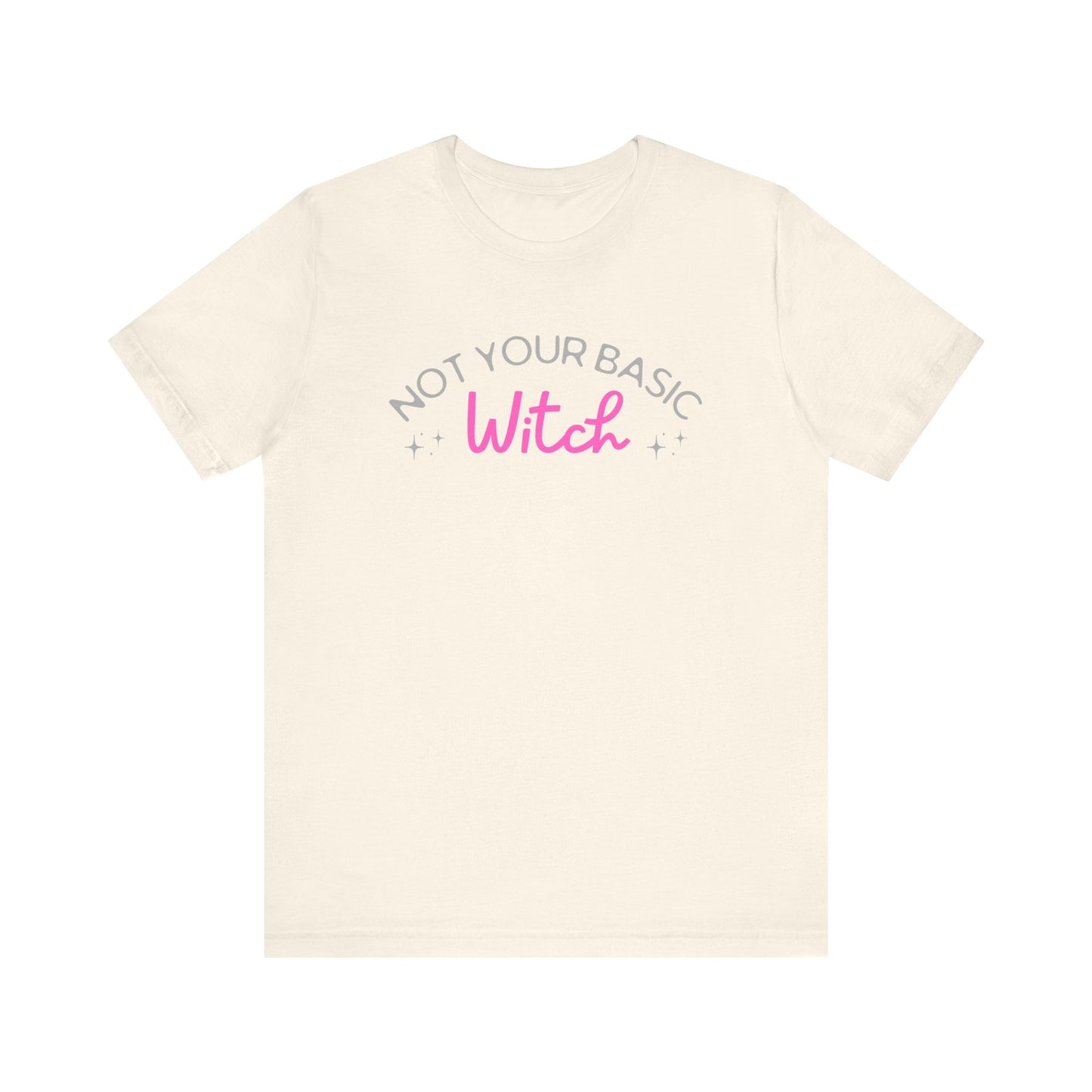 Not Your Basic Witch Tee - Halloween T-Shirt, Gift for Witches, Spooky Season Style, Casual Outfit, Fun Graphic Tee