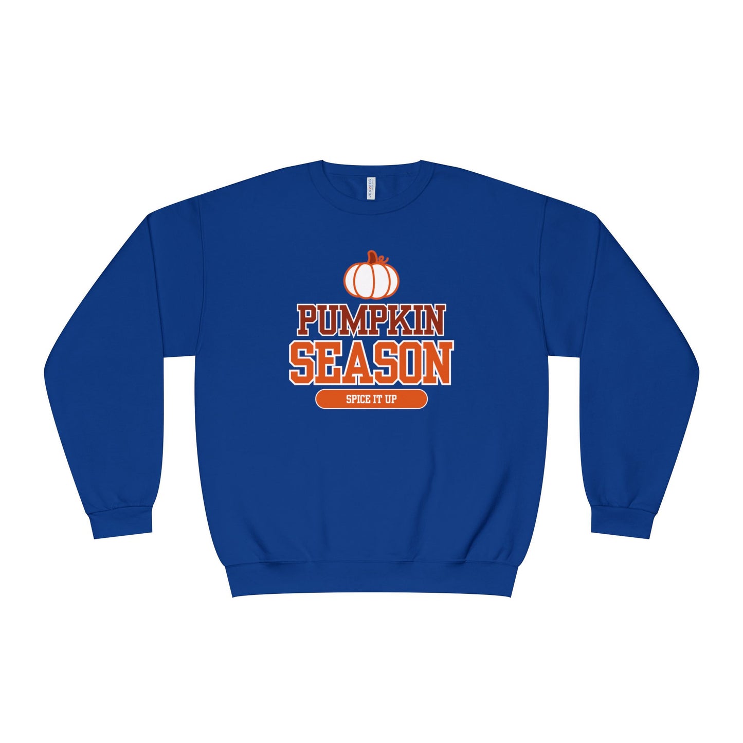 Pumpkin Season Crew Neck, Fall Sweatshirt, Halloween Apparel, Cozy Sweatshirt, Autumn Fashion, Seasonal Gift Idea