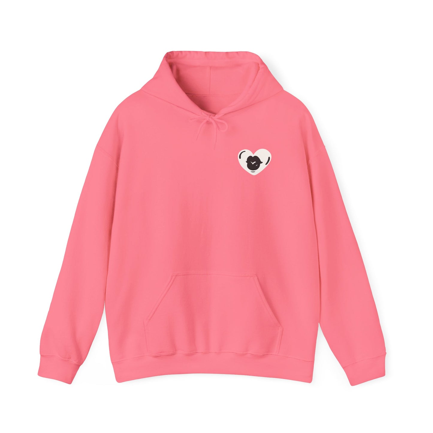 Have the Day you Deserve, Vintage Pin-Up Hoodie — Retro Woman Blowing Kiss Graphic Pullover