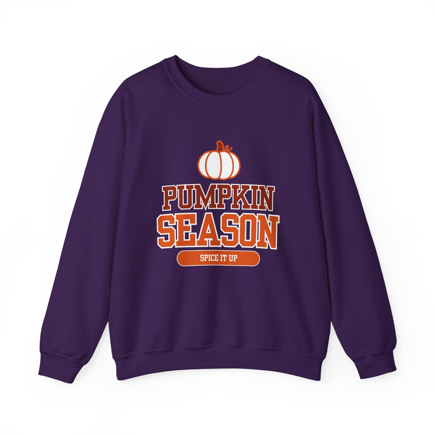 Pumpkin Season Crewneck Sweatshirt - Cozy Fall Fashion, Unisex Autumn Pullover, Cute Sweatshirt for Halloween, Thanksgiving Gift