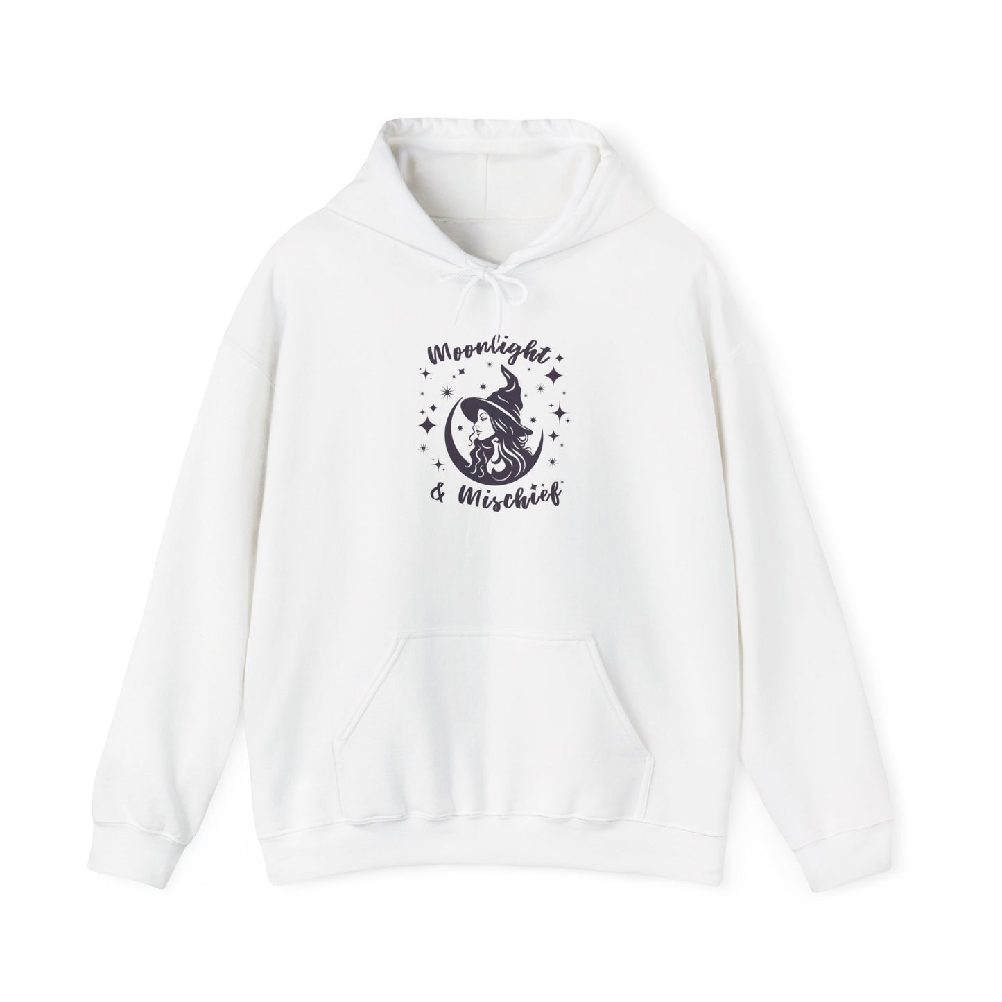 Moonlight & Mischief Unisex Hoodie - Cozy Gift for Nature Lovers, Witchy Apparel, Autumn Fashion, Perfect for Any Occasion