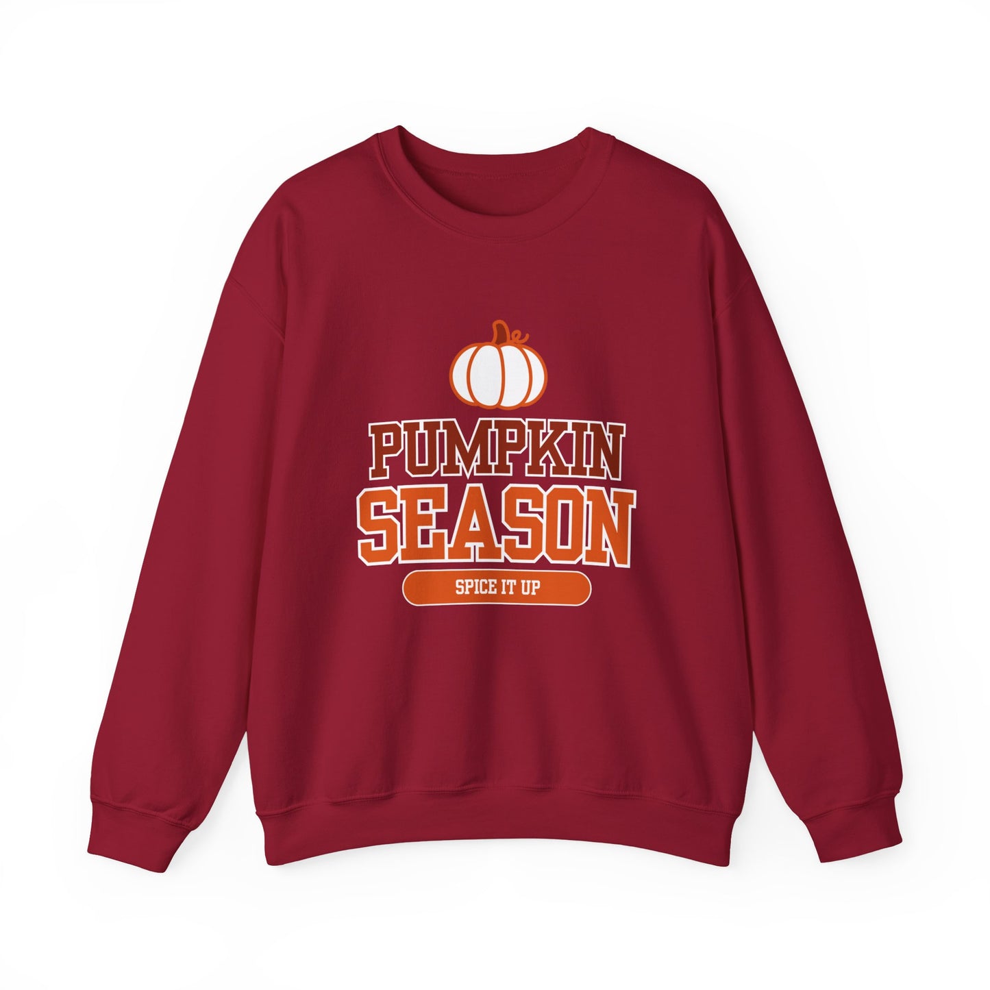 Pumpkin Season Crewneck Sweatshirt - Cozy Fall Fashion, Unisex Autumn Pullover, Cute Sweatshirt for Halloween, Thanksgiving Gift