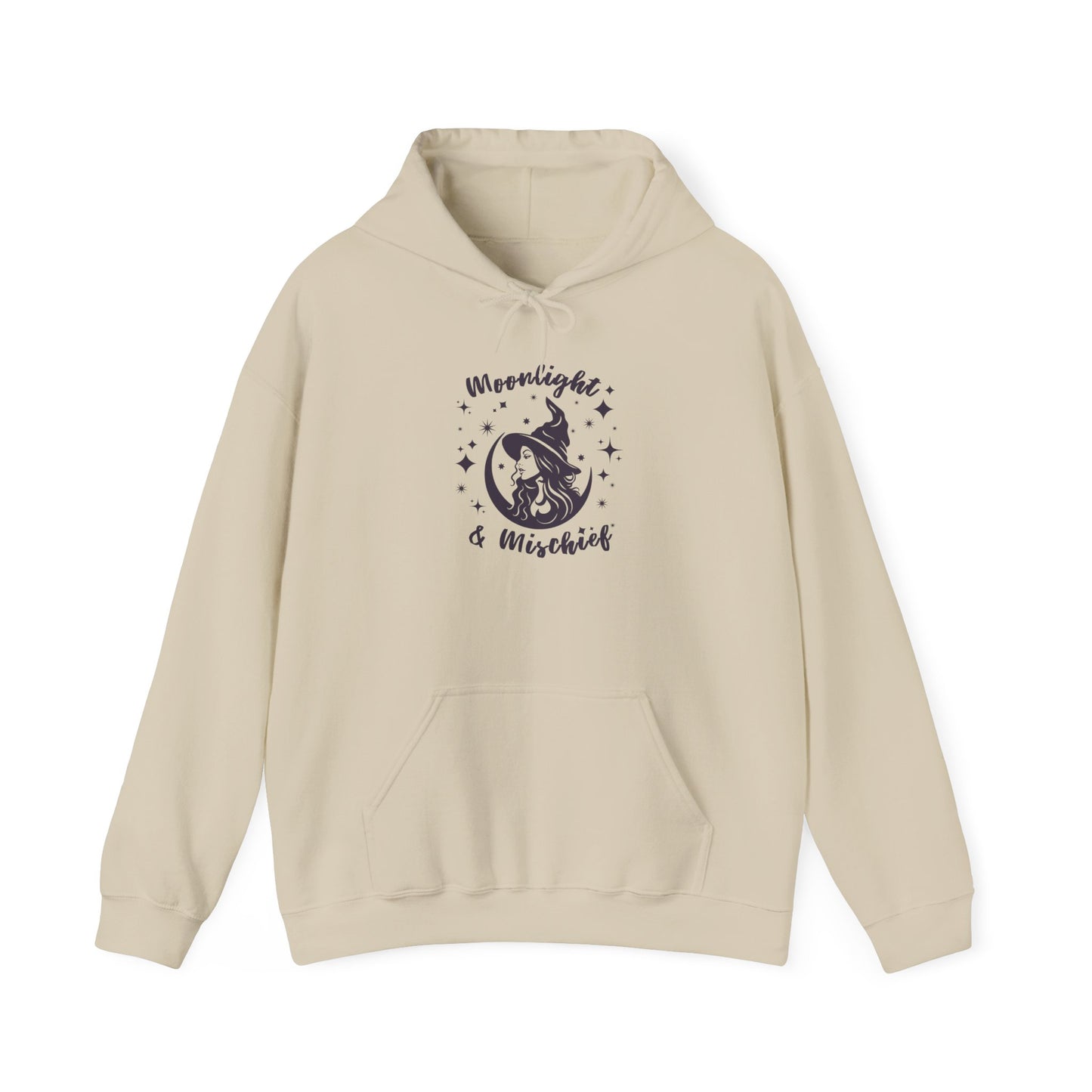 Moonlight & Mischief Unisex Hoodie - Cozy Gift for Nature Lovers, Witchy Apparel, Autumn Fashion, Perfect for Any Occasion