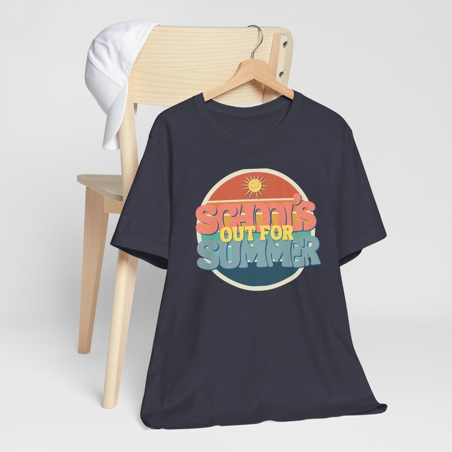 Schools Out Tee Summer Vibes Unisex Tee - 'School's Out for Summer' Graphic T-Shirt, Casual Summer Outfit, Fun Gift for Kids, Beachwear, Vacation Top