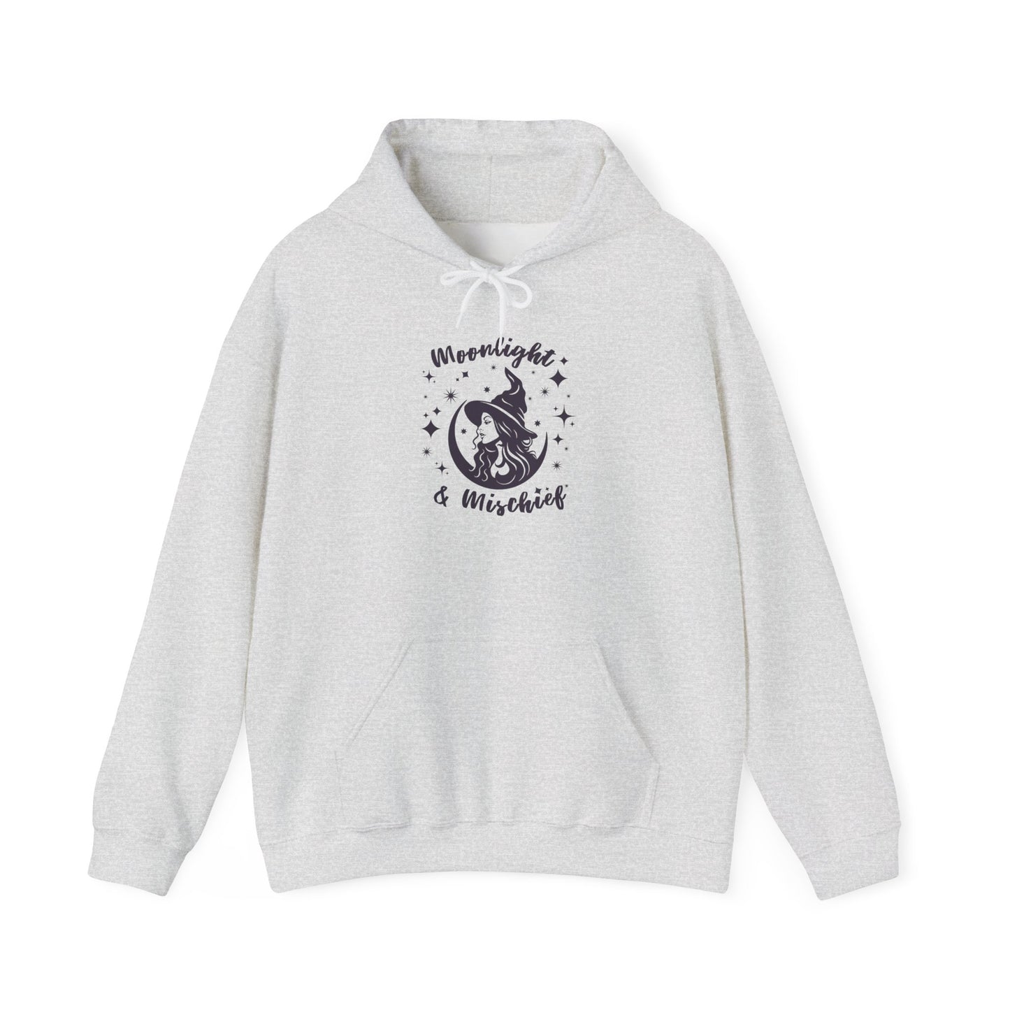 Moonlight & Mischief Unisex Hoodie - Cozy Gift for Nature Lovers, Witchy Apparel, Autumn Fashion, Perfect for Any Occasion