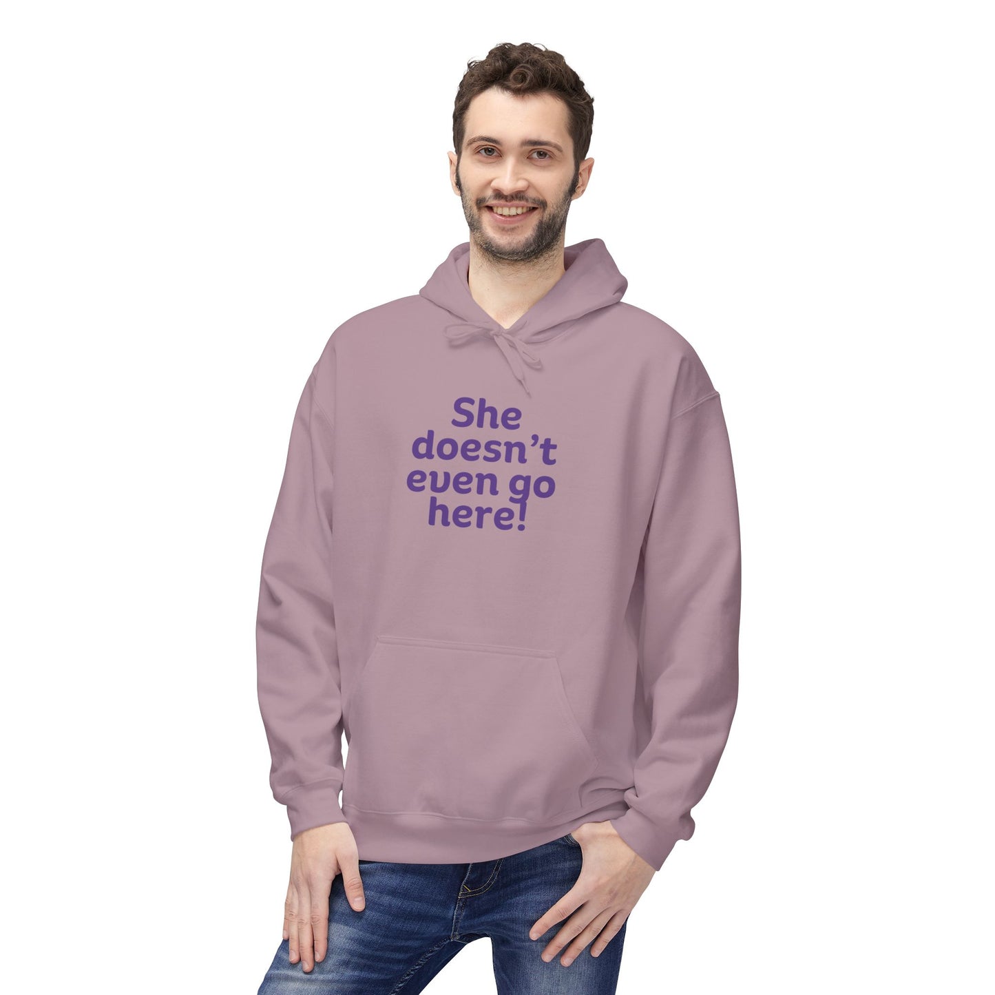 "She Doesn't Even Go Here!" - Perfect for Casual Wear, Perfect for October