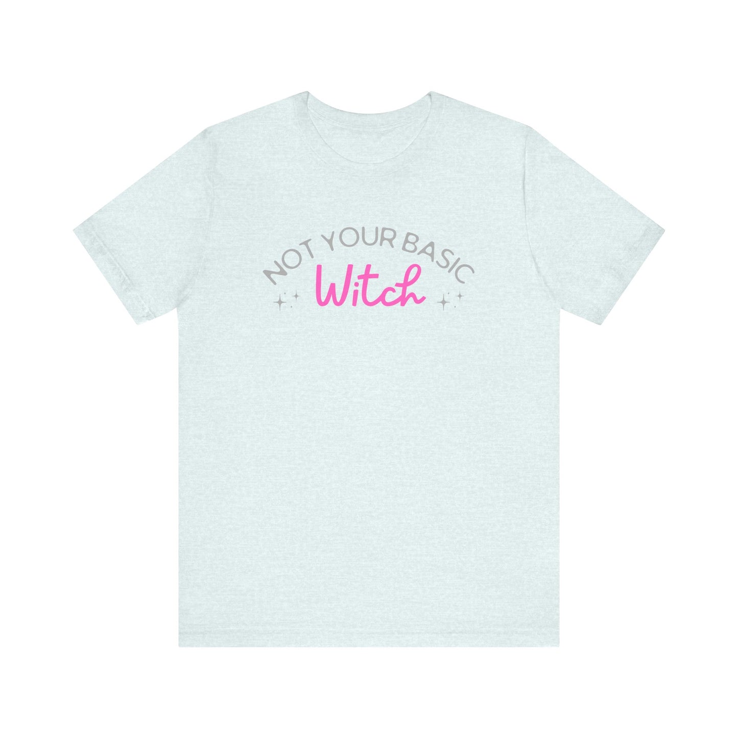 Not Your Basic Witch Tee - Halloween T-Shirt, Gift for Witches, Spooky Season Style, Casual Outfit, Fun Graphic Tee