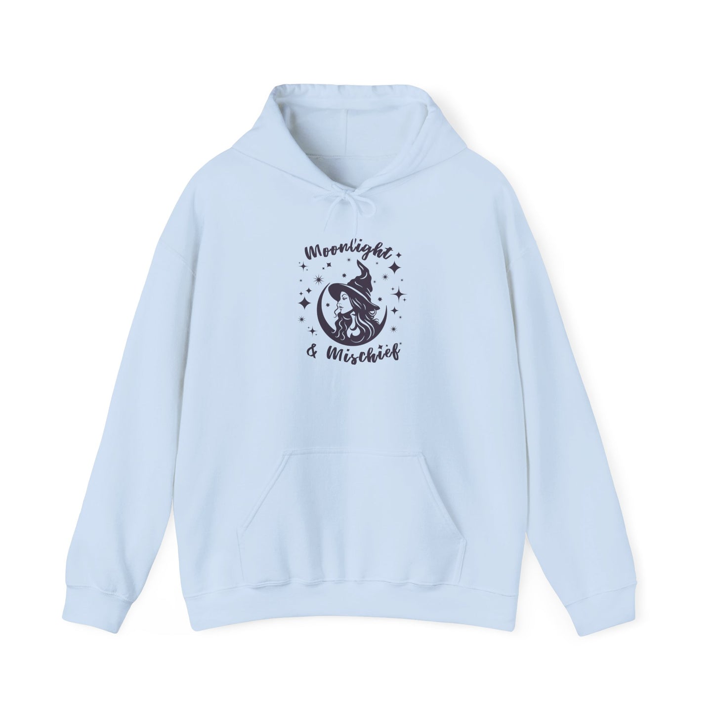 Moonlight & Mischief Unisex Hoodie - Cozy Gift for Nature Lovers, Witchy Apparel, Autumn Fashion, Perfect for Any Occasion