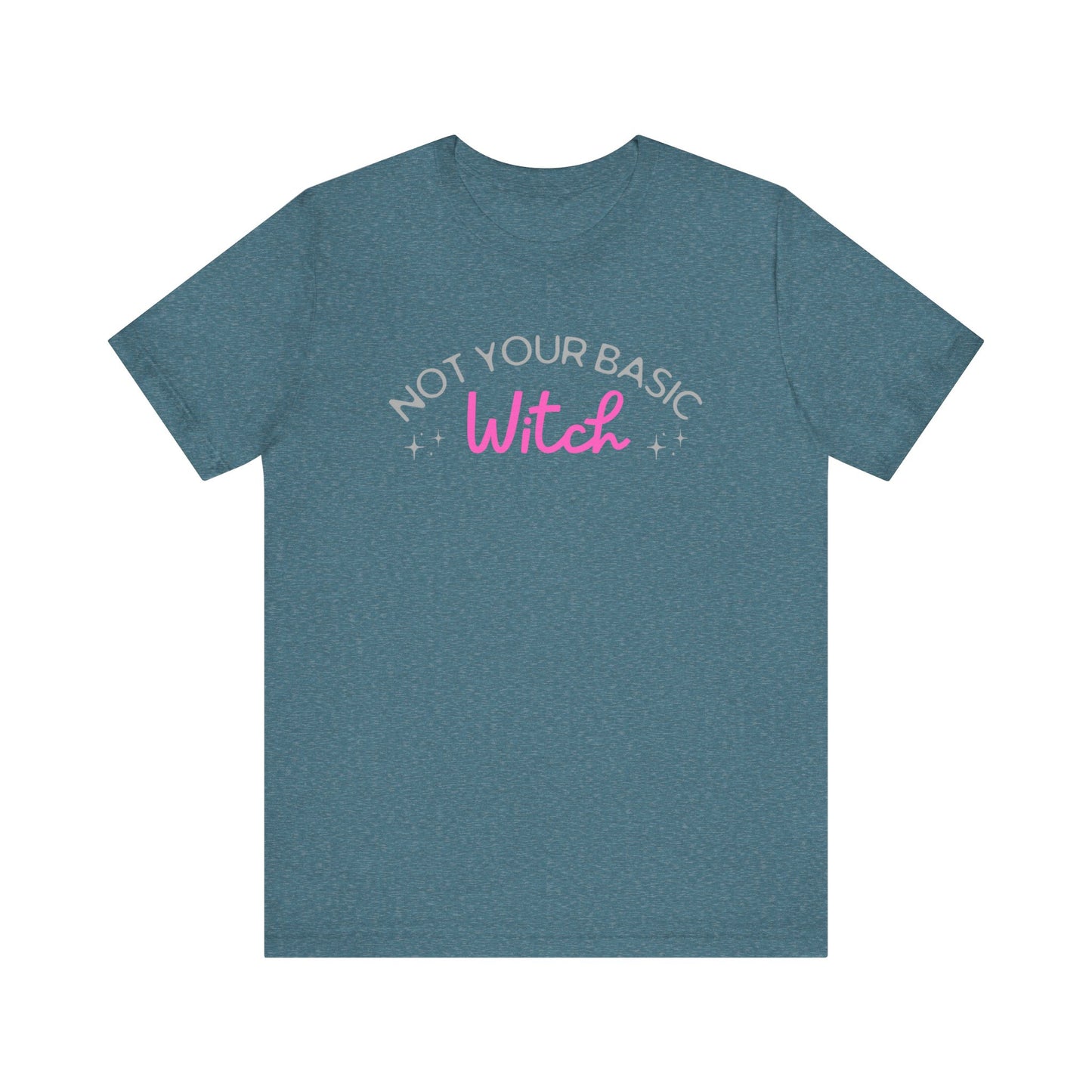 Not Your Basic Witch Tee - Halloween T-Shirt, Gift for Witches, Spooky Season Style, Casual Outfit, Fun Graphic Tee