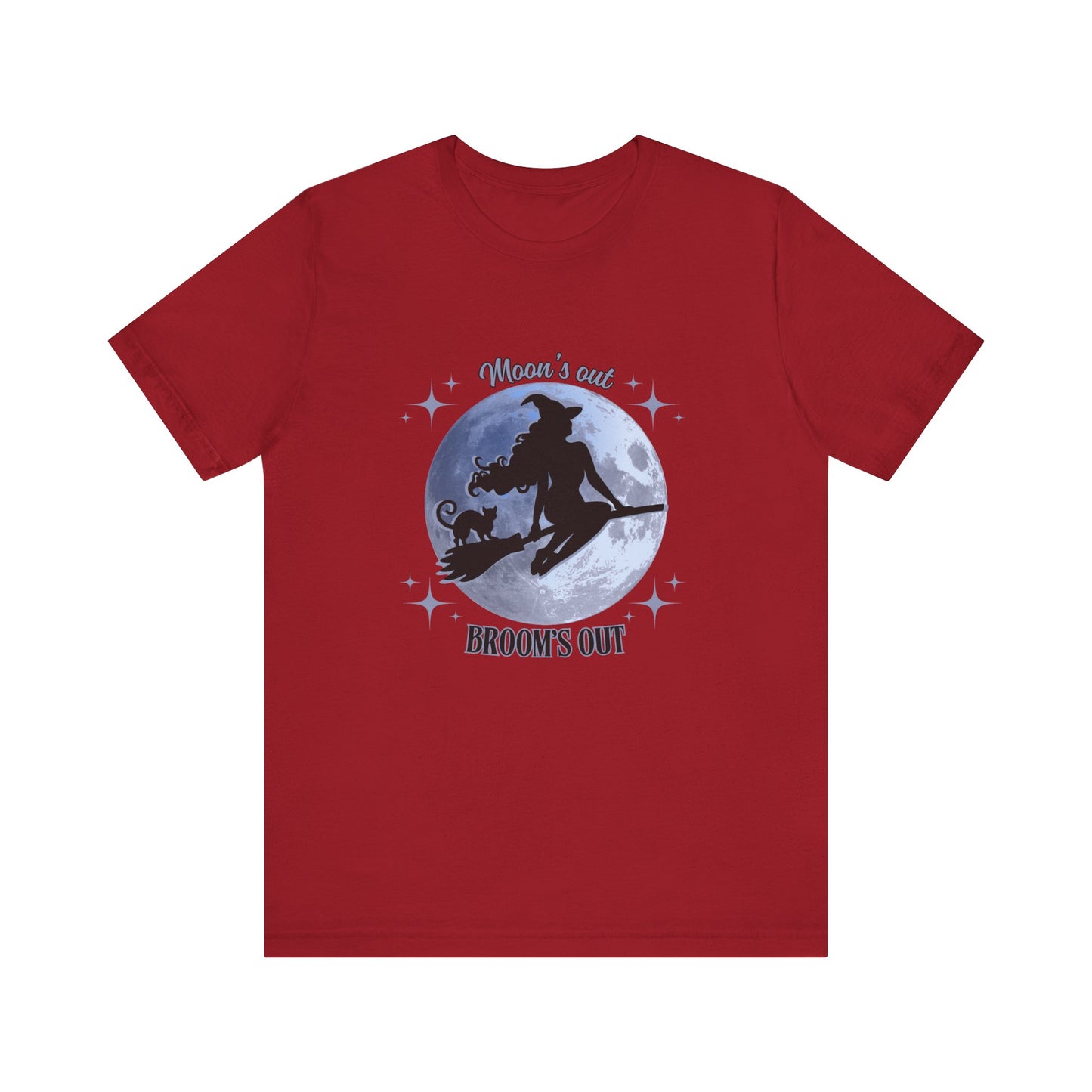Moon's Out Broom's Out, Suns Out Guns Out, Witch Shirt, Unisex Halloween Tee