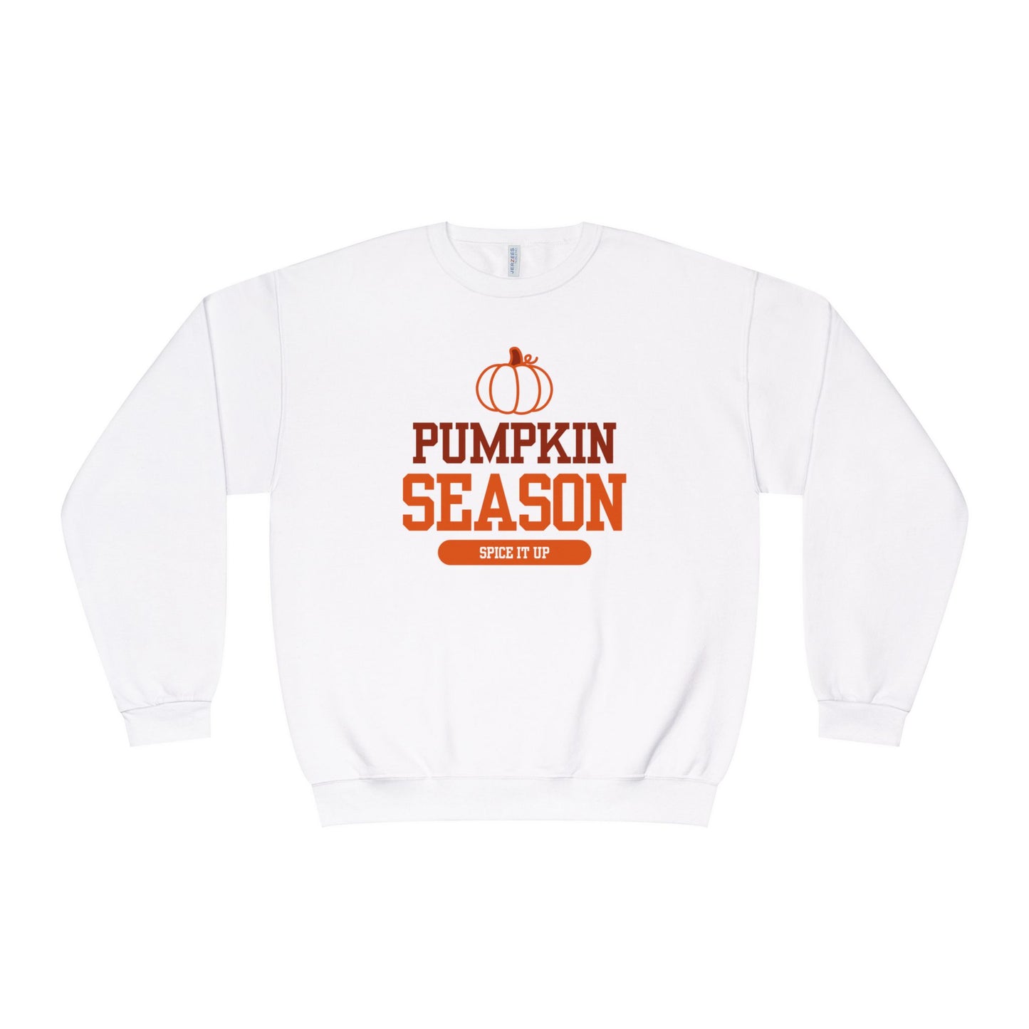 Pumpkin Season Crew Neck, Fall Sweatshirt, Halloween Apparel, Cozy Sweatshirt, Autumn Fashion, Seasonal Gift Idea
