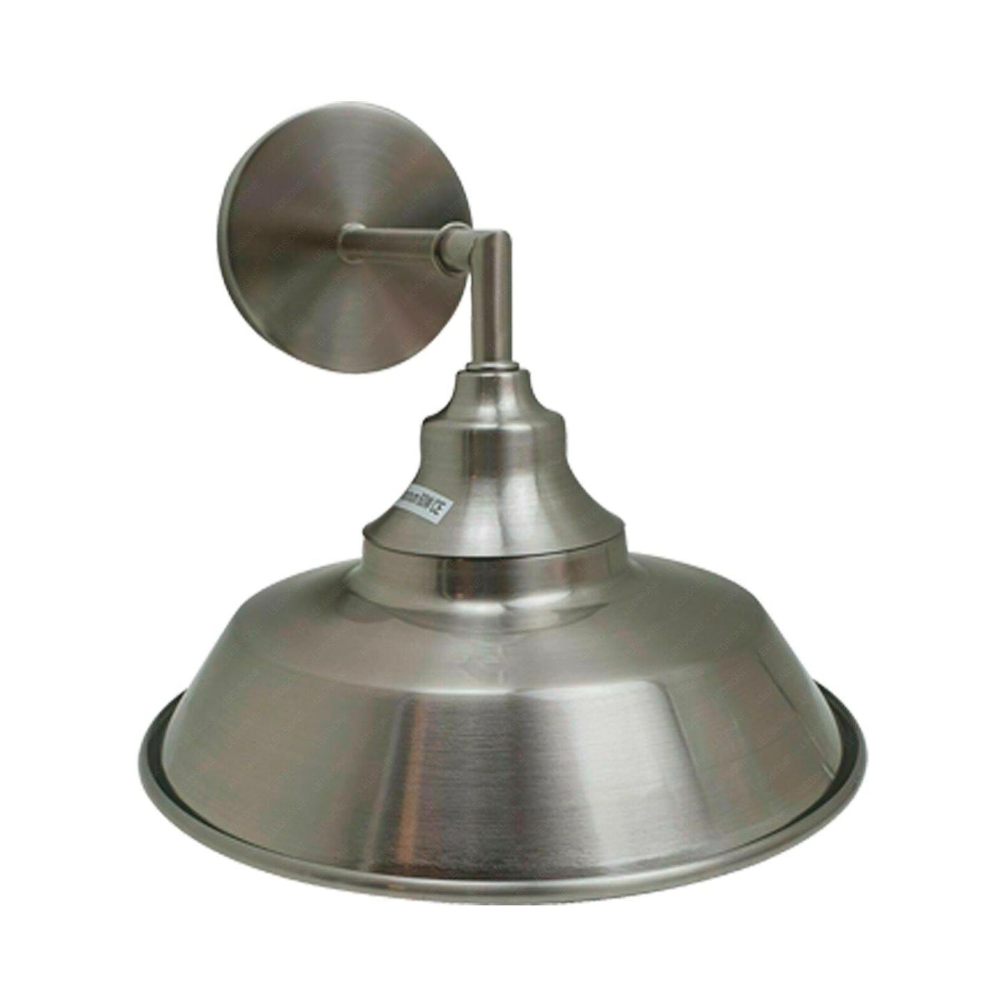 Industrial Vintage Retro Wall Lamp Indoor E27 Edison Satin Nickel