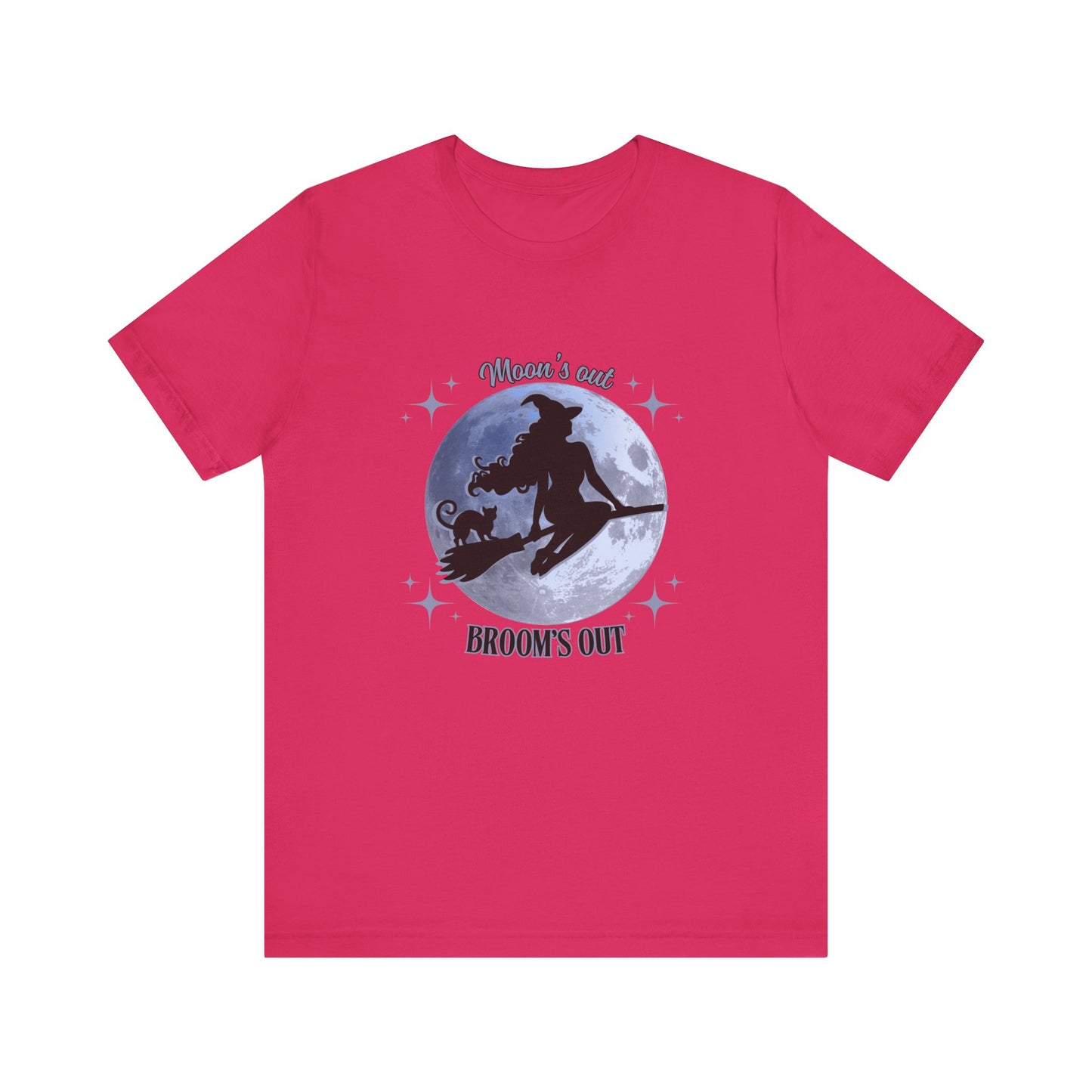 Moon's Out Broom's Out, Suns Out Guns Out, Witch Shirt, Unisex Halloween Tee