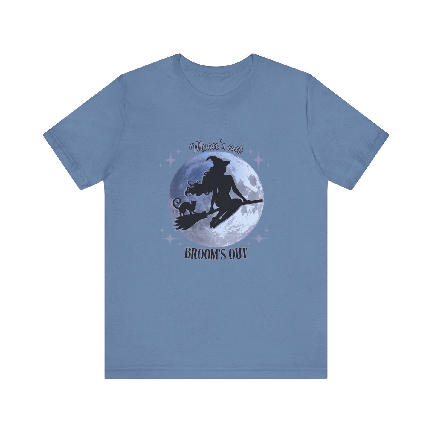 Moon's Out Broom's Out, Suns Out Guns Out, Witch Shirt, Unisex Halloween Tee