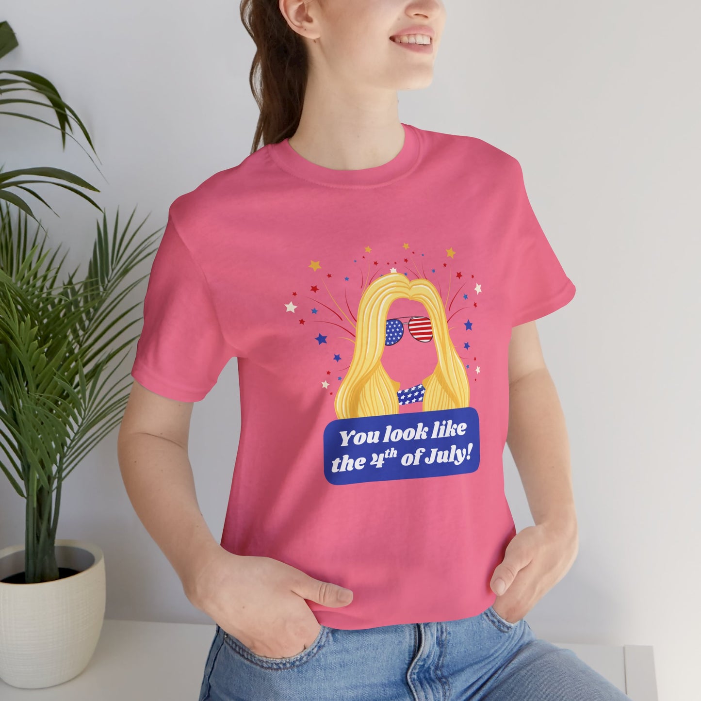 Fourth of July Celebration Tee | Patriotic Unisex T-Shirt, Summer Party Shirt, Independence Day Gift, BBQ Outfit, Casual Wear