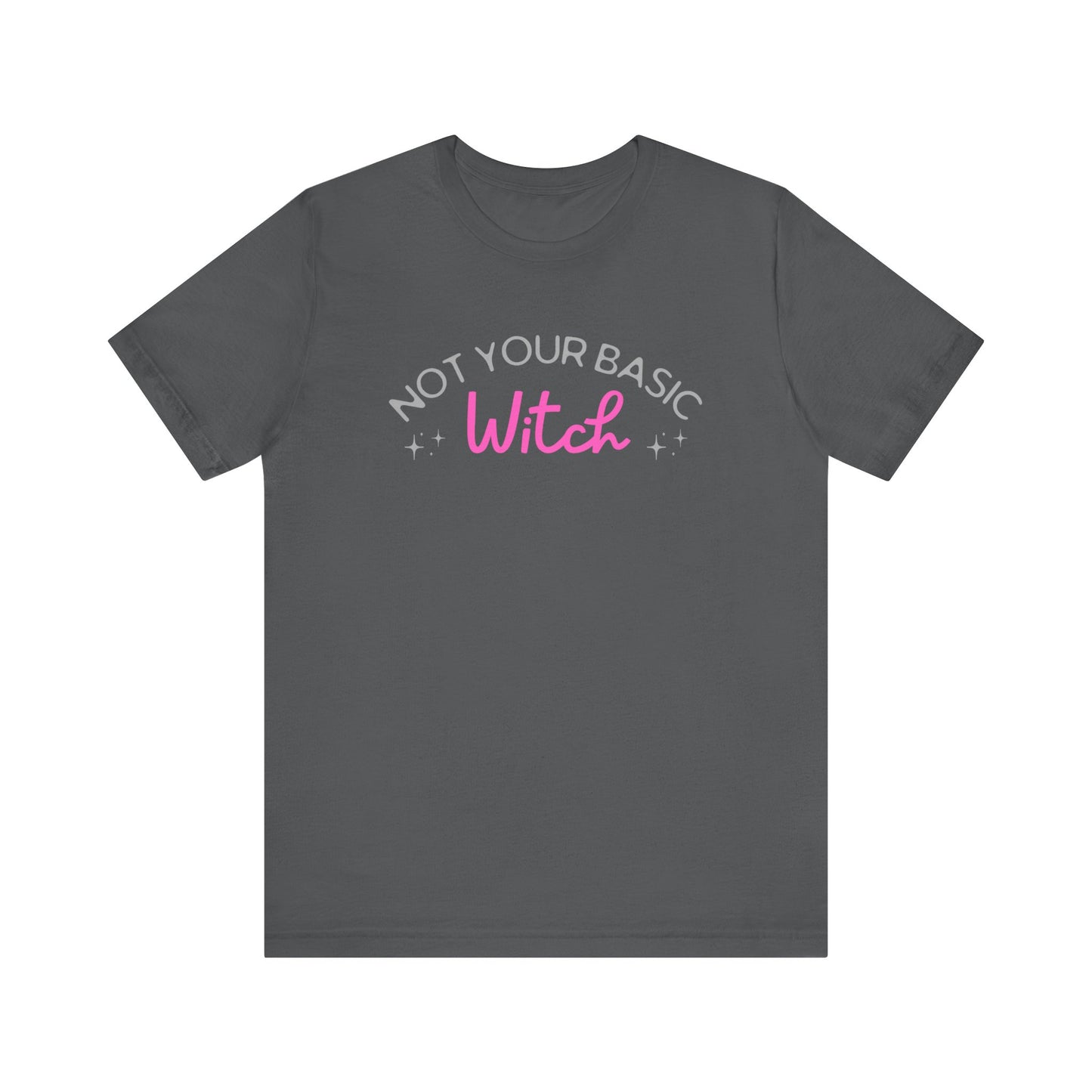 Not Your Basic Witch Tee - Halloween T-Shirt, Gift for Witches, Spooky Season Style, Casual Outfit, Fun Graphic Tee
