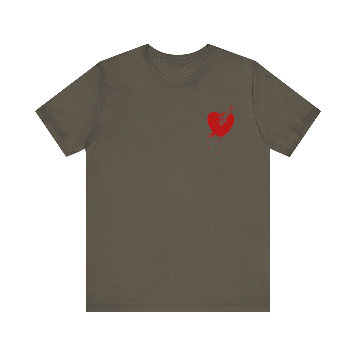 Never Trust A Love Interest Tee - Knife in Heart Tee