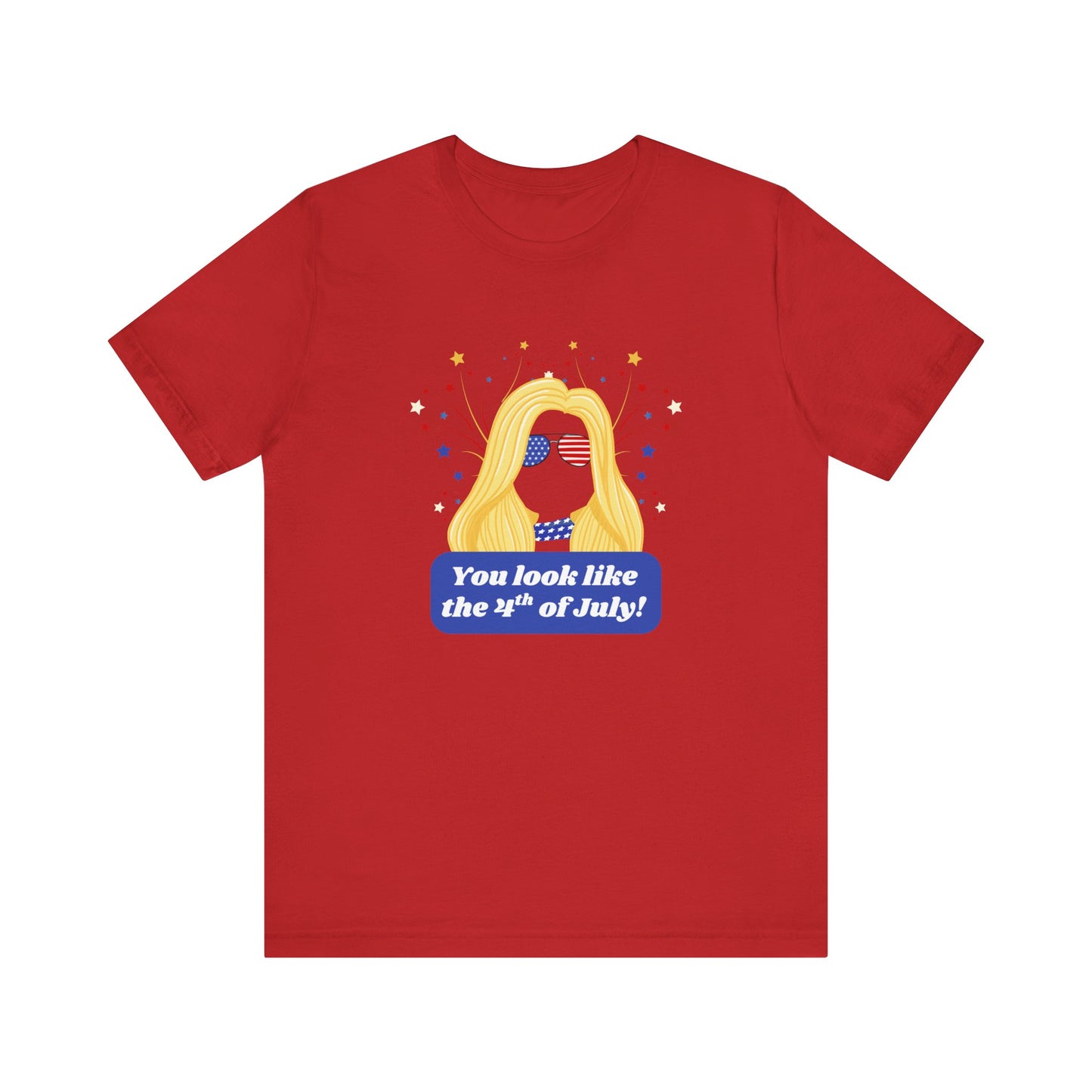 Fourth of July Celebration Tee | Patriotic Unisex T-Shirt, Summer Party Shirt, Independence Day Gift, BBQ Outfit, Casual Wear