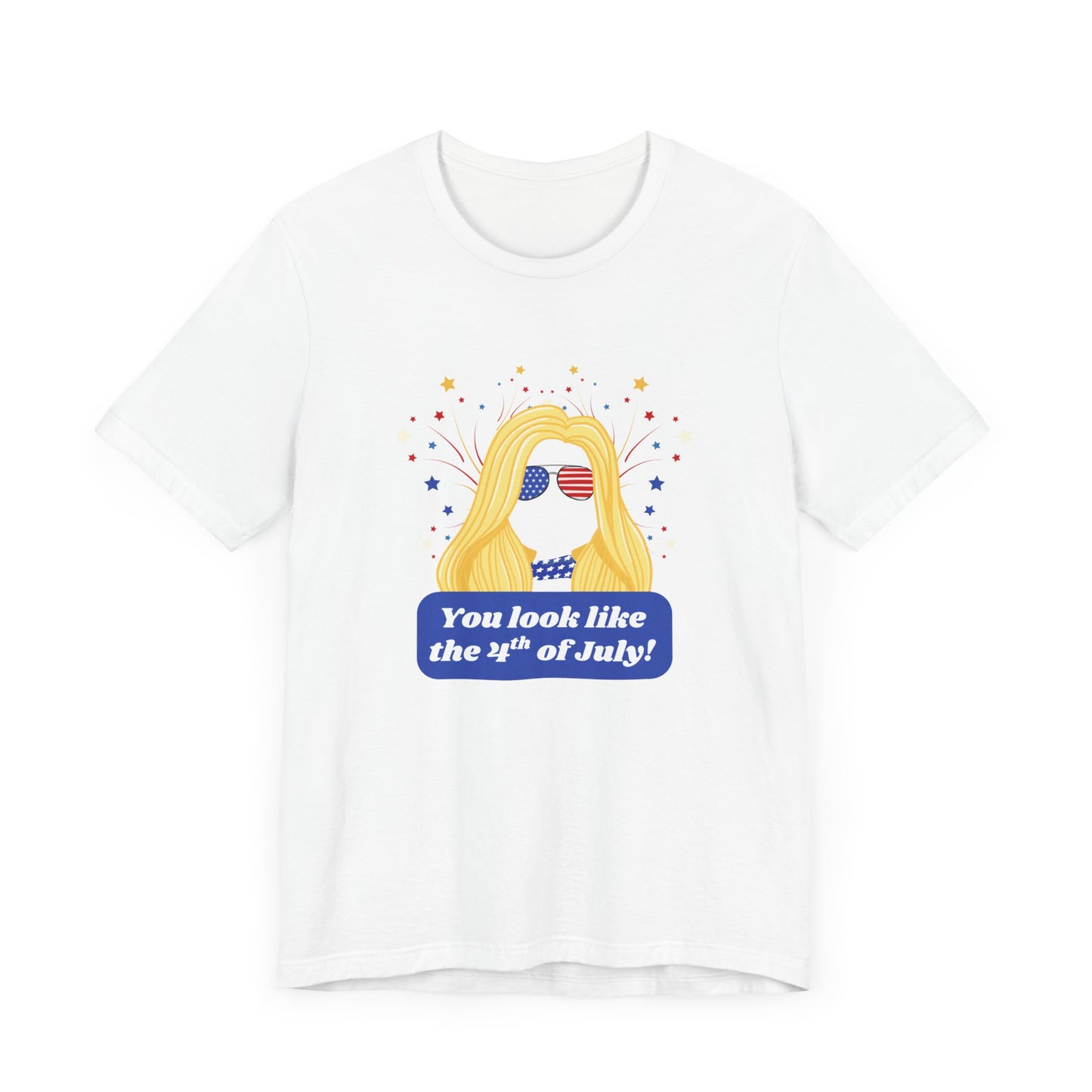 Fourth of July Celebration Tee | Patriotic Unisex T-Shirt, Summer Party Shirt, Independence Day Gift, BBQ Outfit, Casual Wear
