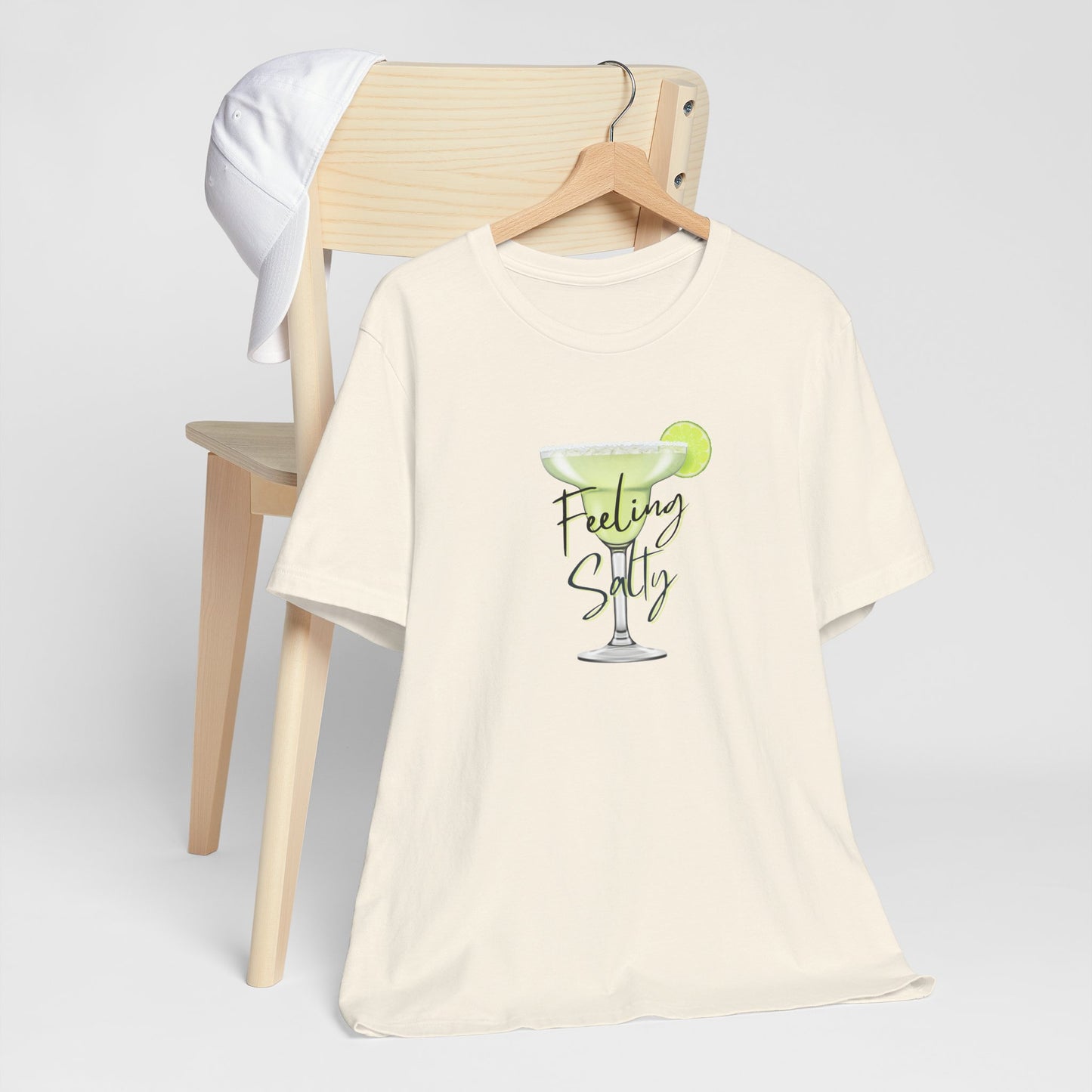 Feeling Salty Margarita Tee | Fun Summer Shirt, Cocktail Lover Gift, Unisex Party Wear, Casual Beach Outfit