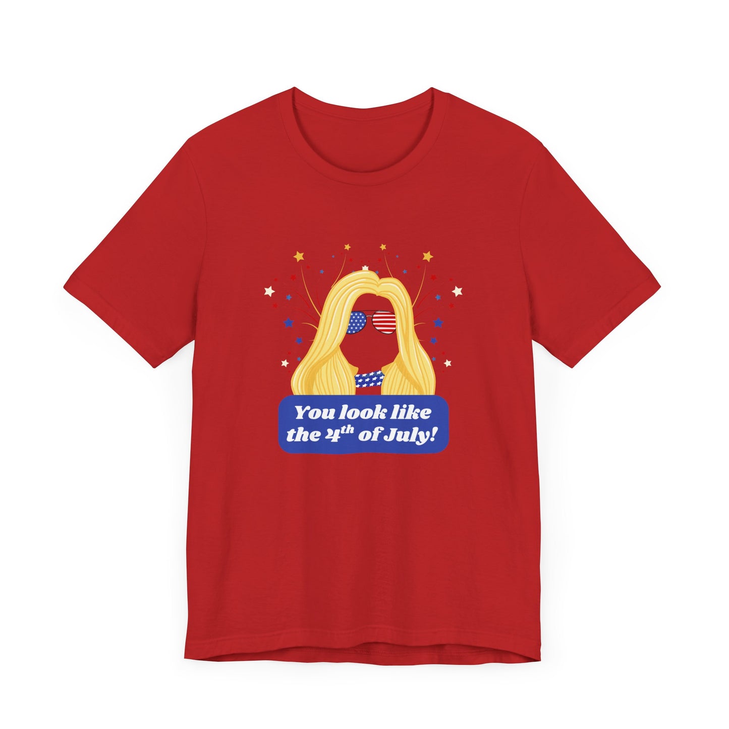 Fourth of July Celebration Tee | Patriotic Unisex T-Shirt, Summer Party Shirt, Independence Day Gift, BBQ Outfit, Casual Wear