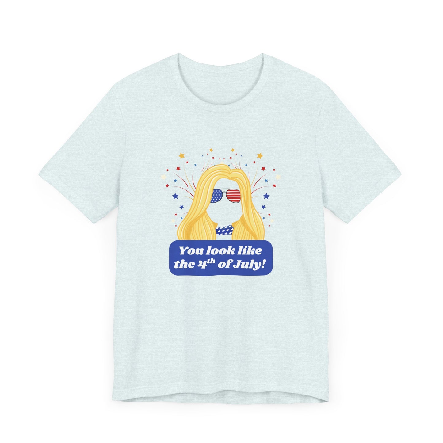 Fourth of July Celebration Tee | Patriotic Unisex T-Shirt, Summer Party Shirt, Independence Day Gift, BBQ Outfit, Casual Wear