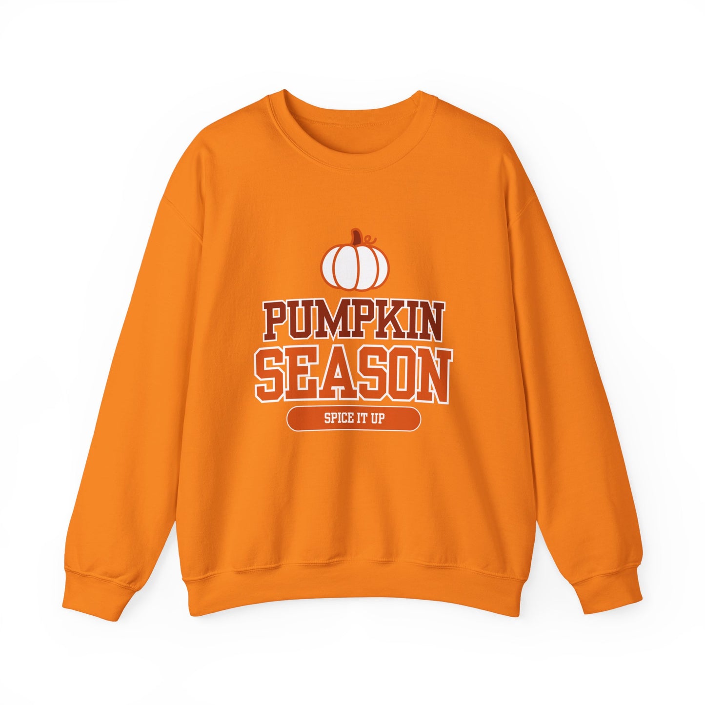 Pumpkin Season Crewneck Sweatshirt - Cozy Fall Fashion, Unisex Autumn Pullover, Cute Sweatshirt for Halloween, Thanksgiving Gift