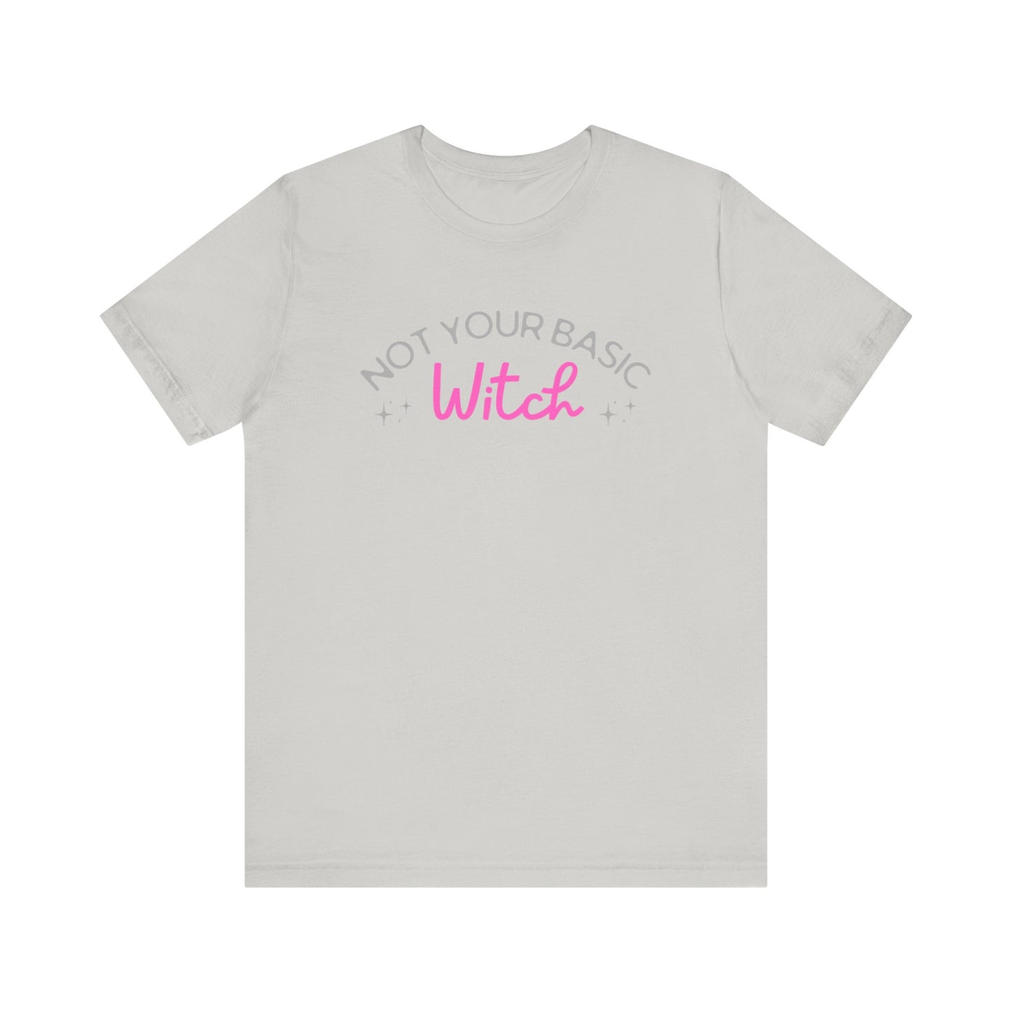 Not Your Basic Witch Tee - Halloween T-Shirt, Gift for Witches, Spooky Season Style, Casual Outfit, Fun Graphic Tee