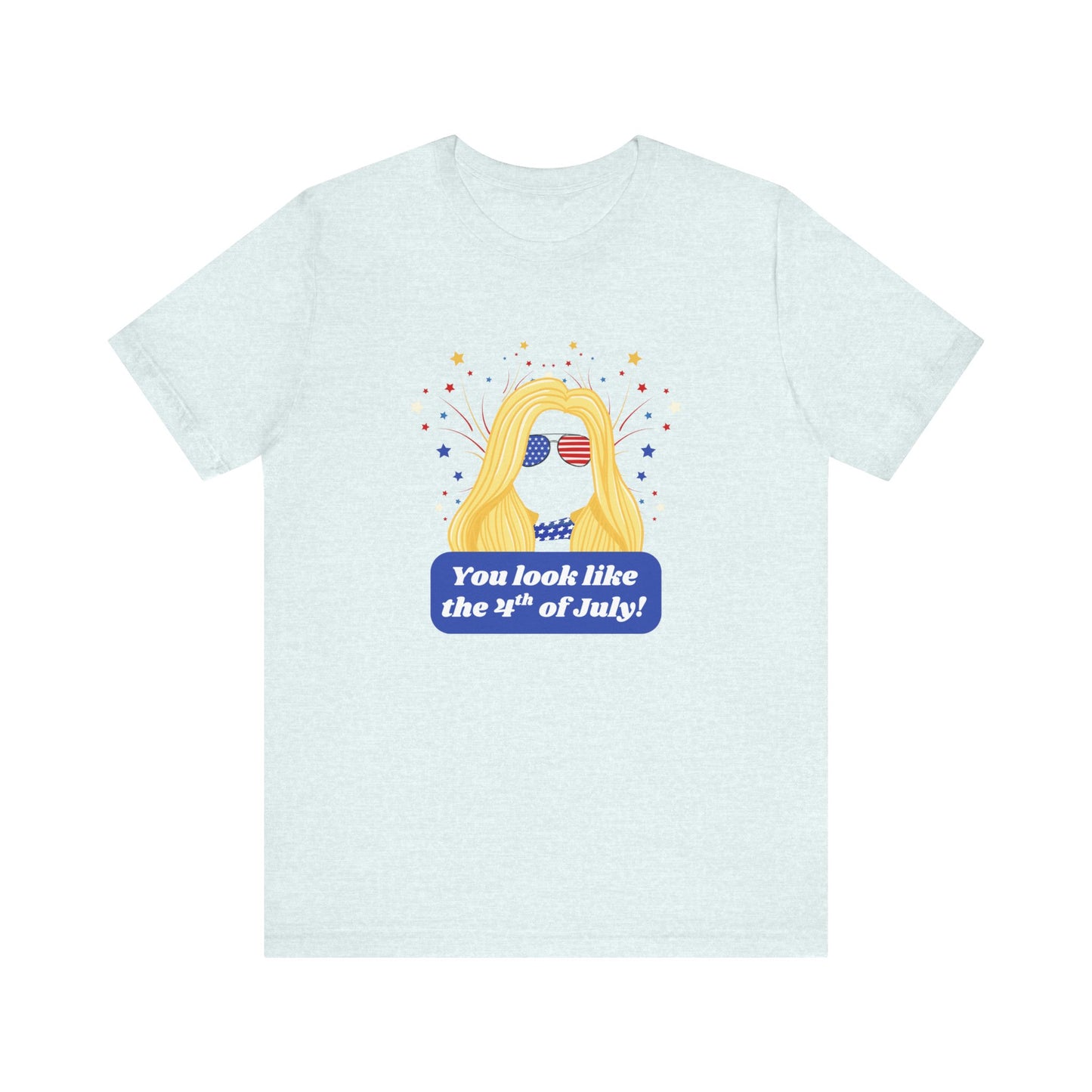 Fourth of July Celebration Tee | Patriotic Unisex T-Shirt, Summer Party Shirt, Independence Day Gift, BBQ Outfit, Casual Wear