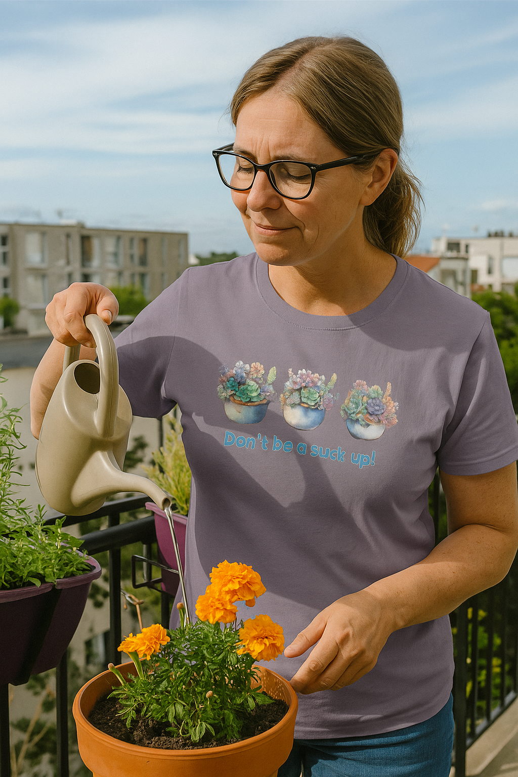 Succulent Humor Tee, Funny Plant Lover Shirt, Short Sleeve Tee, Gift for Gardener, Cute Succulent Tee, Nature Lover Apparel