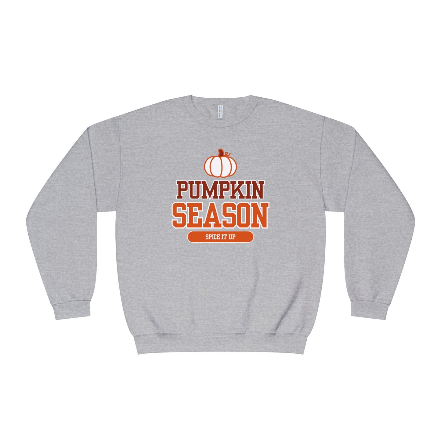 Pumpkin Season Crew Neck, Fall Sweatshirt, Halloween Apparel, Cozy Sweatshirt, Autumn Fashion, Seasonal Gift Idea