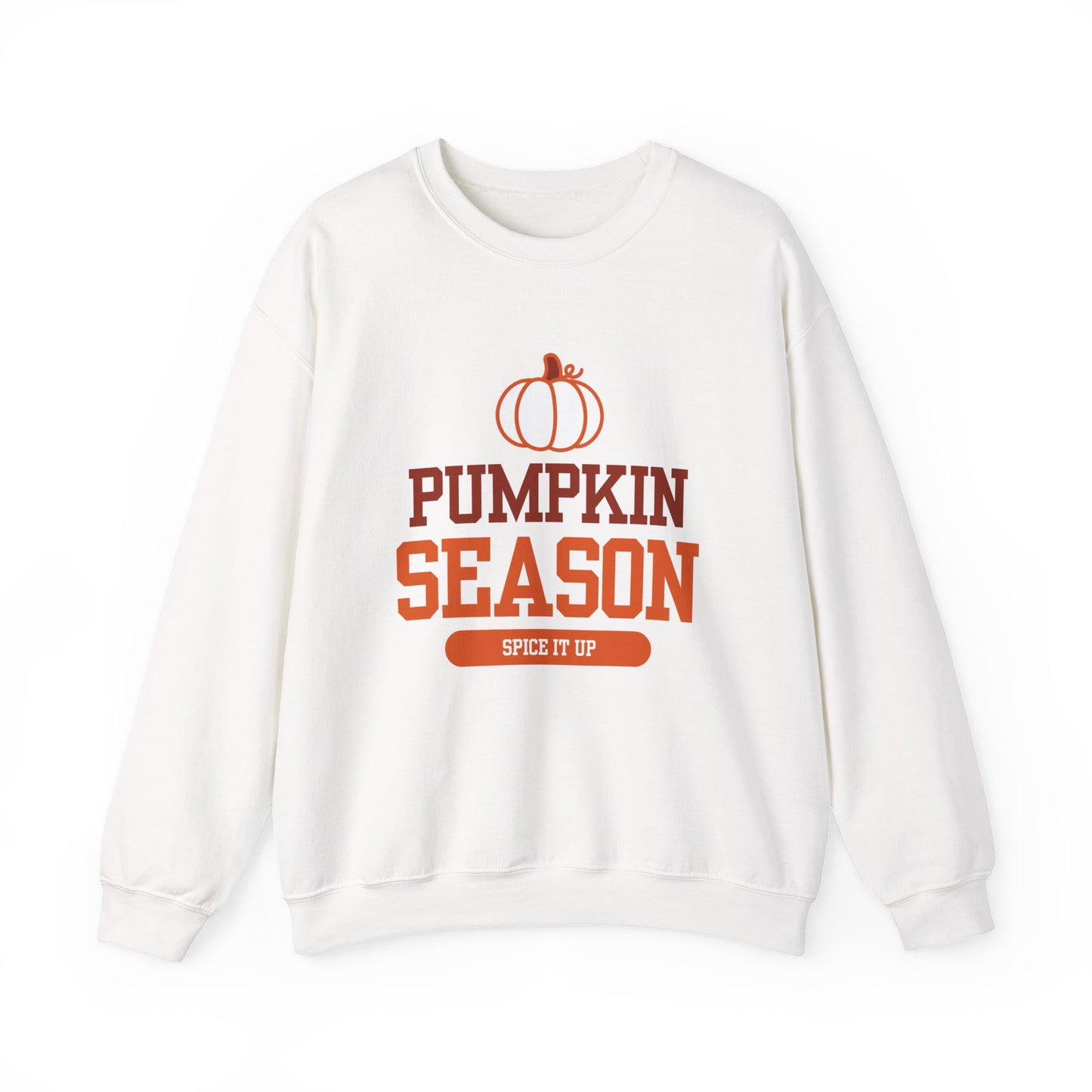 Pumpkin Season Crewneck Sweatshirt - Cozy Fall Fashion, Unisex Autumn Pullover, Cute Sweatshirt for Halloween, Thanksgiving Gift