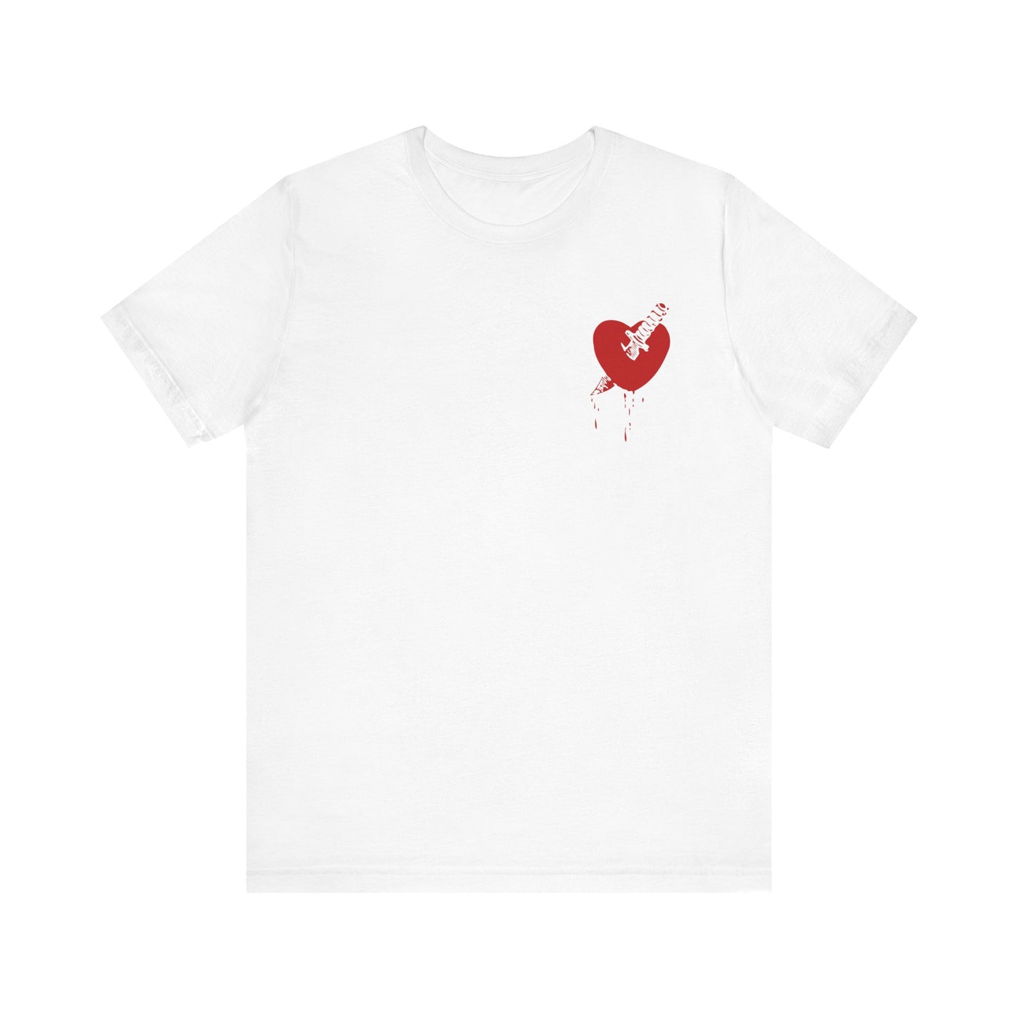 Never Trust A Love Interest Tee - Knife in Heart Tee