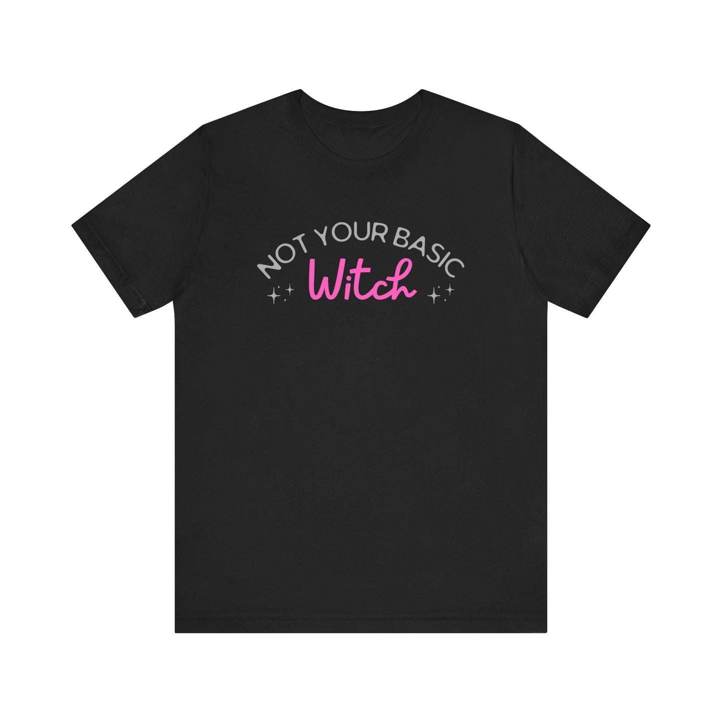 Not Your Basic Witch Tee - Halloween T-Shirt, Gift for Witches, Spooky Season Style, Casual Outfit, Fun Graphic Tee