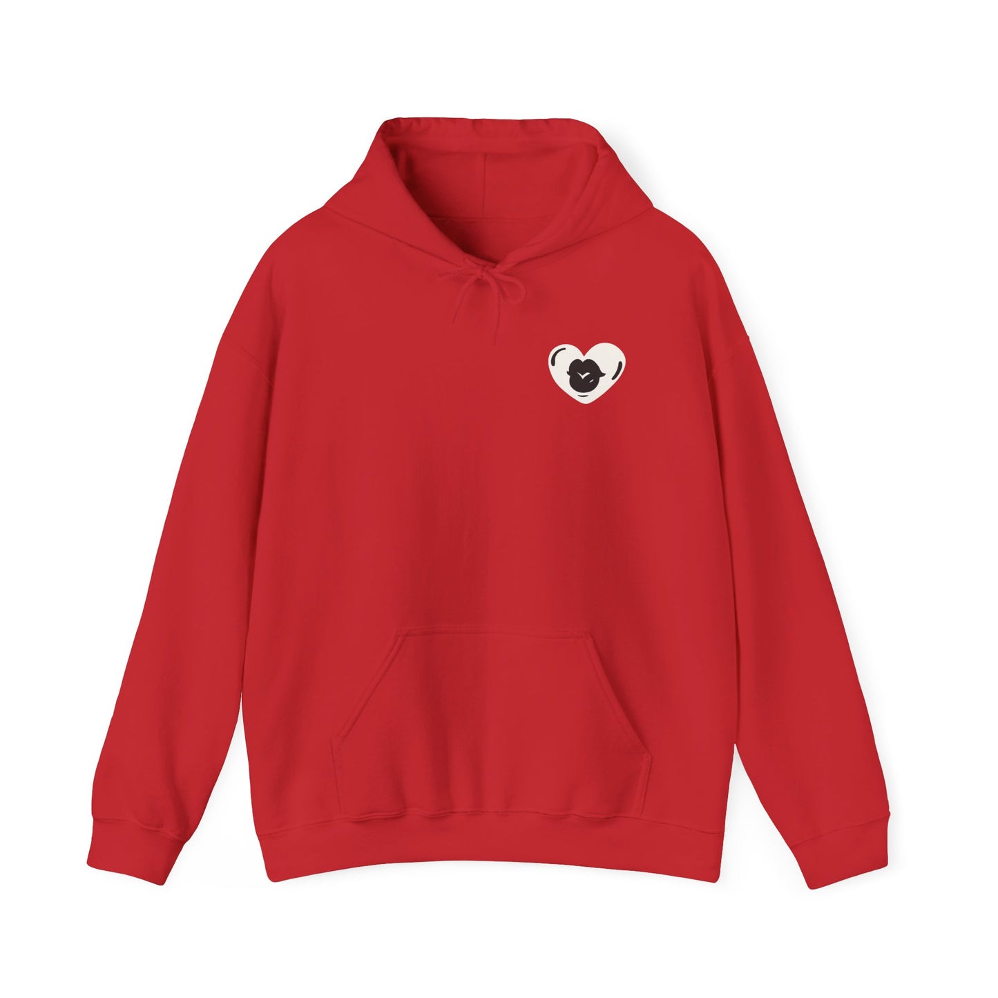 Have the Day you Deserve, Vintage Pin-Up Hoodie — Retro Woman Blowing Kiss Graphic Pullover