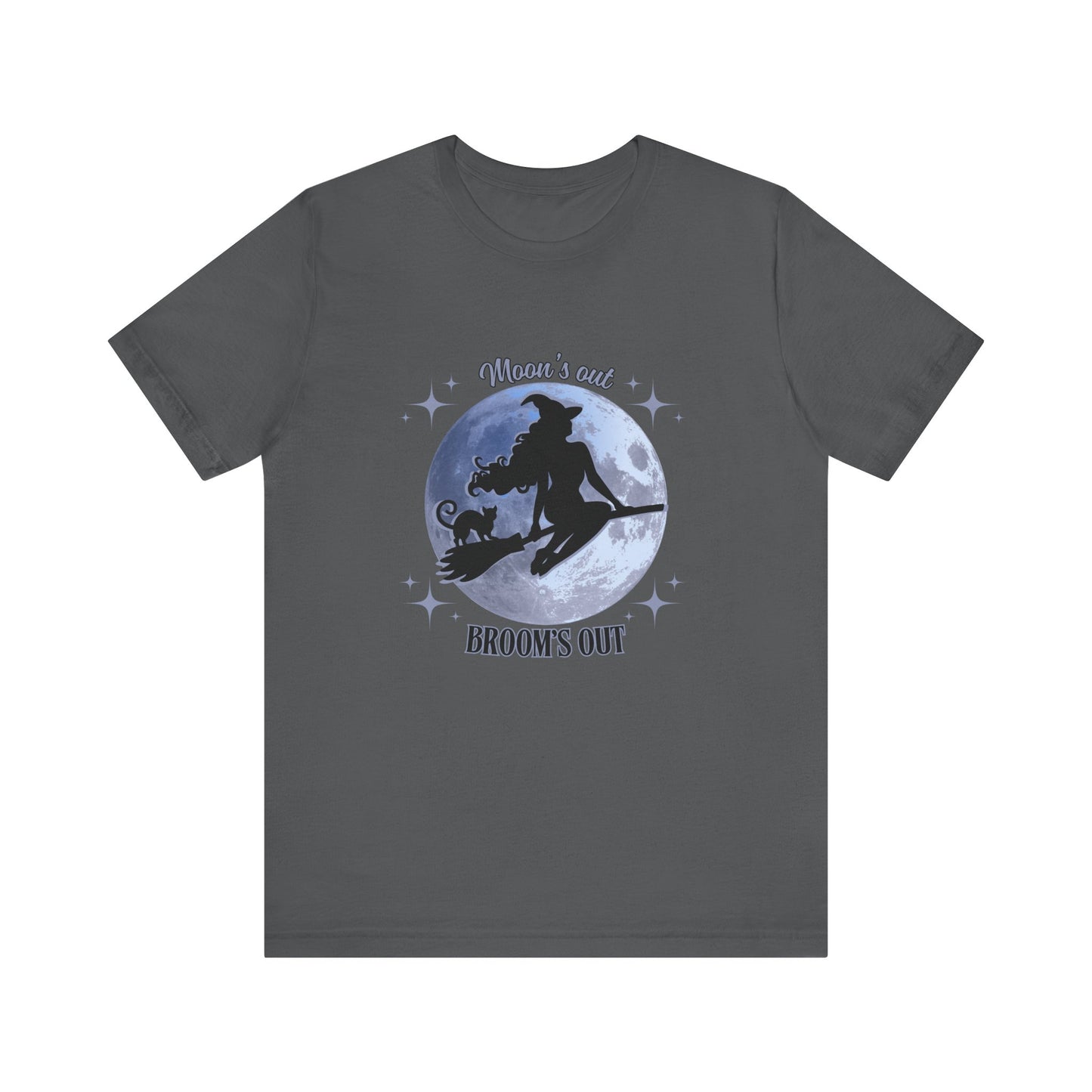 Moon's Out Broom's Out, Suns Out Guns Out, Witch Shirt, Unisex Halloween Tee