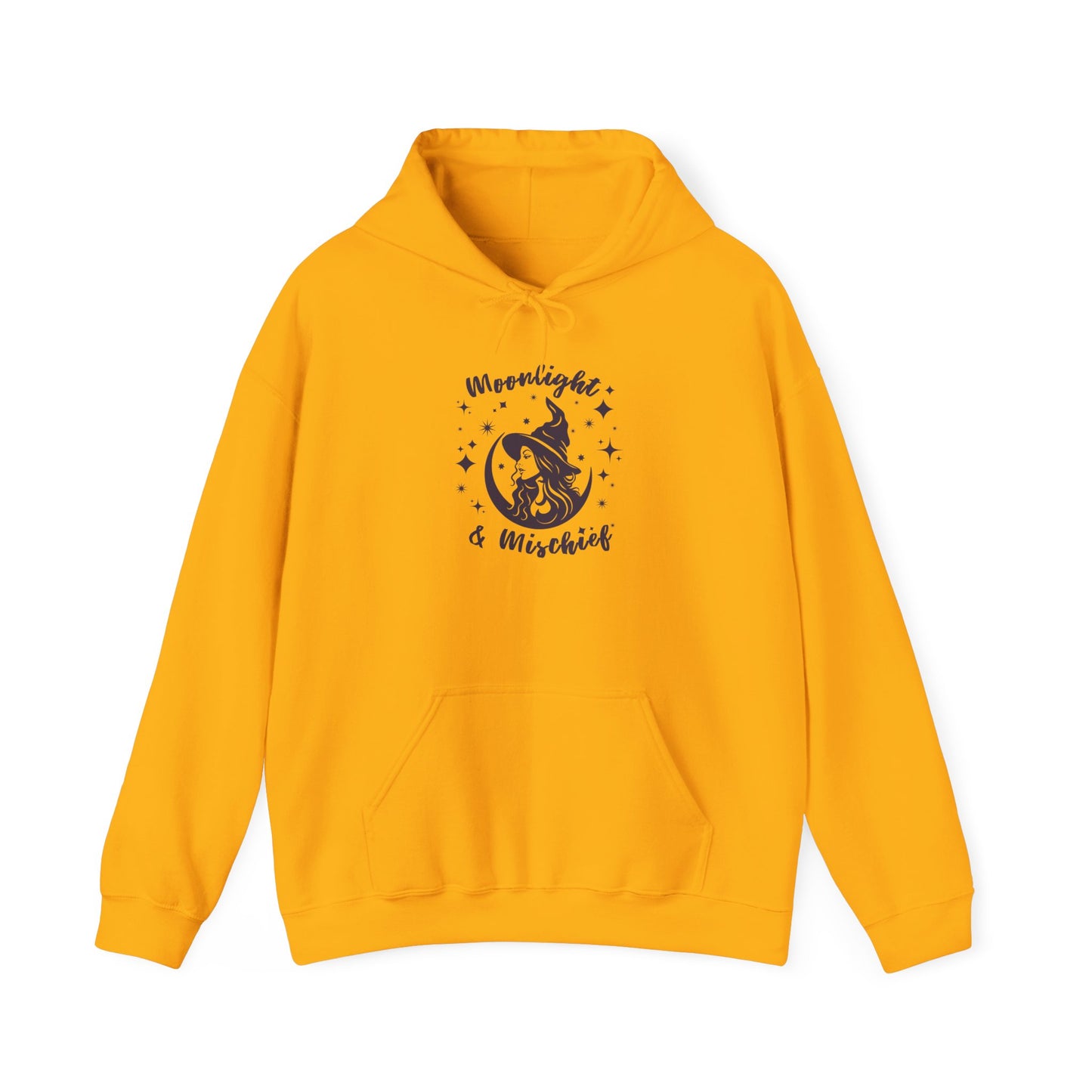 Moonlight & Mischief Unisex Hoodie - Cozy Gift for Nature Lovers, Witchy Apparel, Autumn Fashion, Perfect for Any Occasion