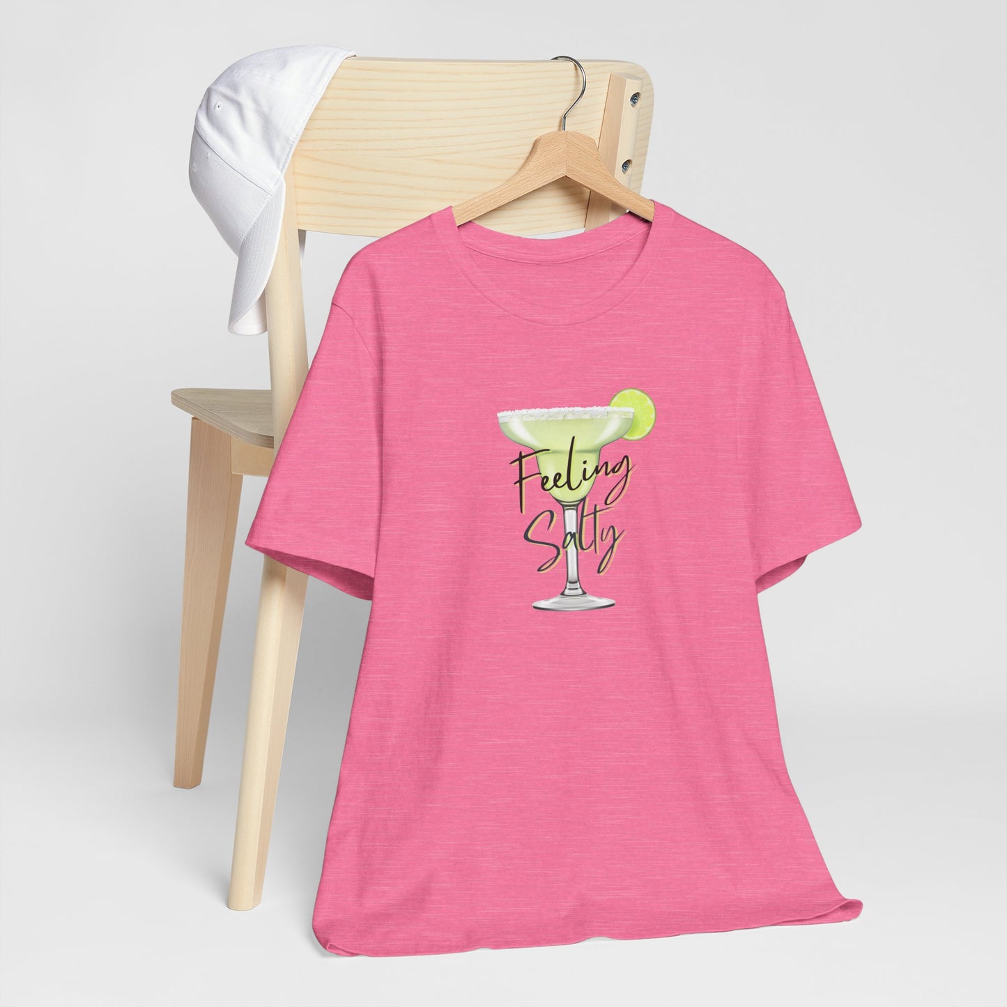 Feeling Salty Margarita Tee | Fun Summer Shirt, Cocktail Lover Gift, Unisex Party Wear, Casual Beach Outfit