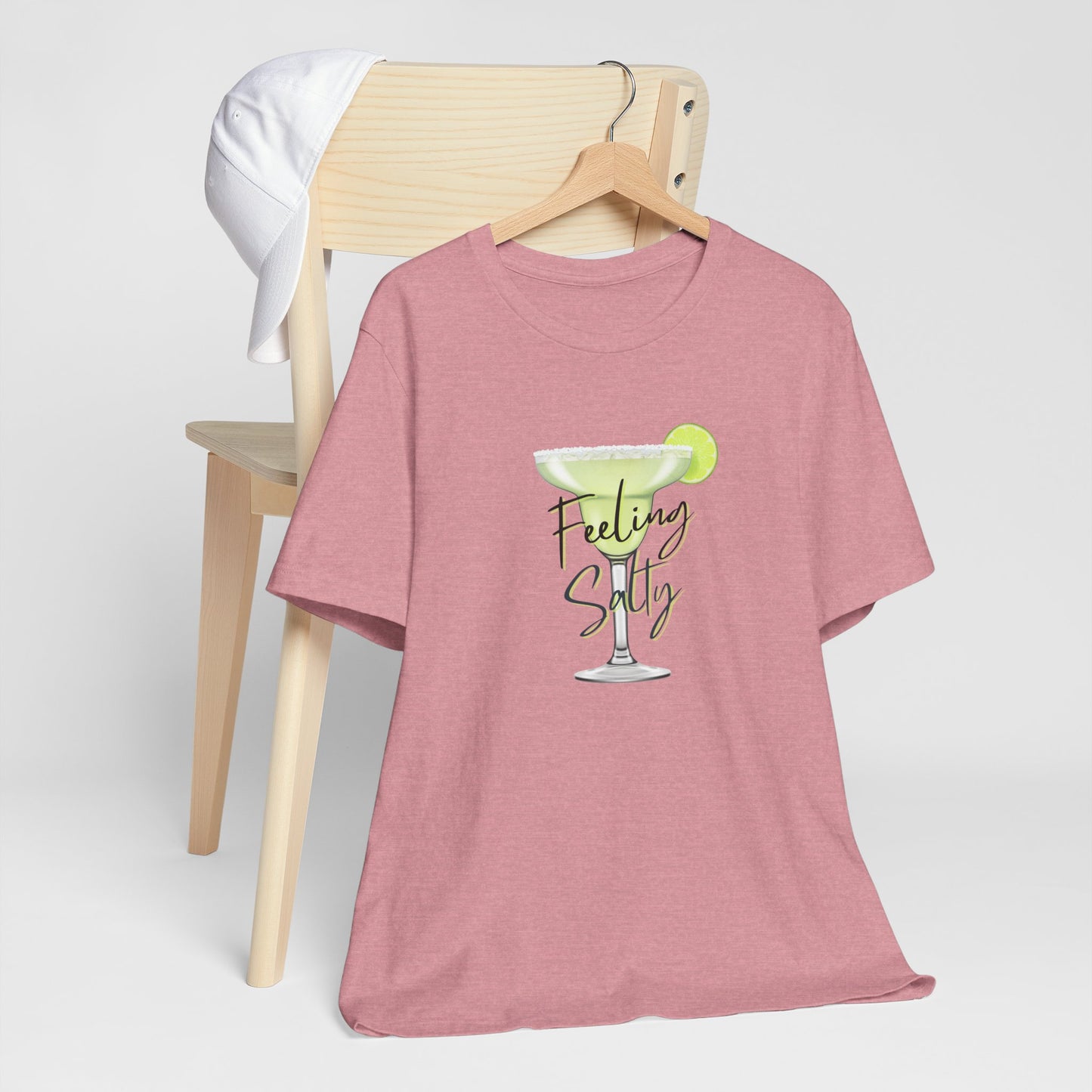 Feeling Salty Margarita Tee | Fun Summer Shirt, Cocktail Lover Gift, Unisex Party Wear, Casual Beach Outfit