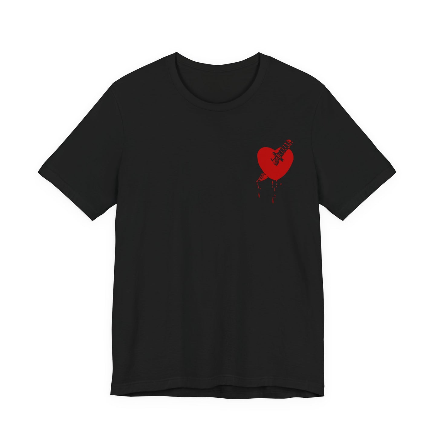 Never Trust A Love Interest Tee - Knife in Heart Tee