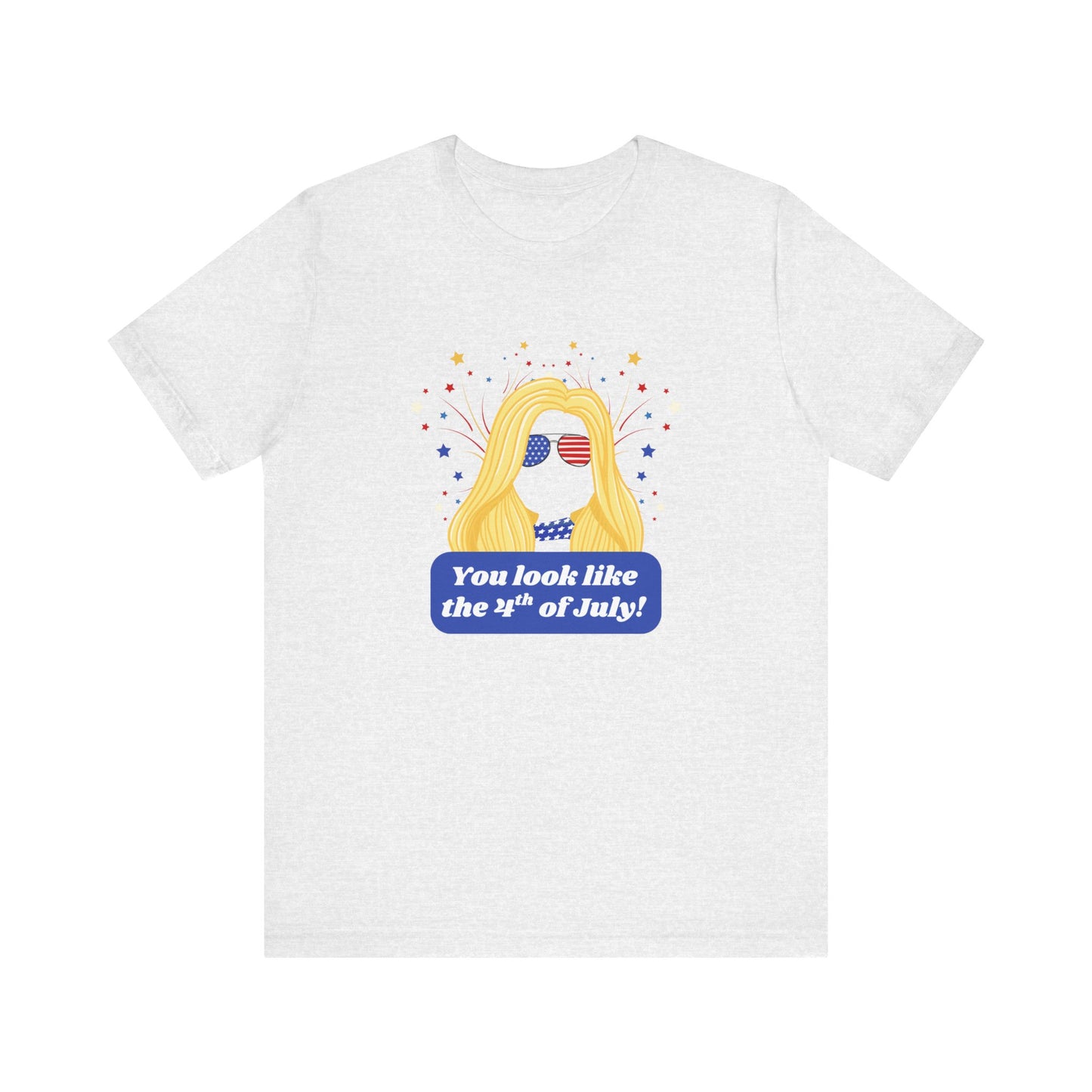 Fourth of July Celebration Tee | Patriotic Unisex T-Shirt, Summer Party Shirt, Independence Day Gift, BBQ Outfit, Casual Wear