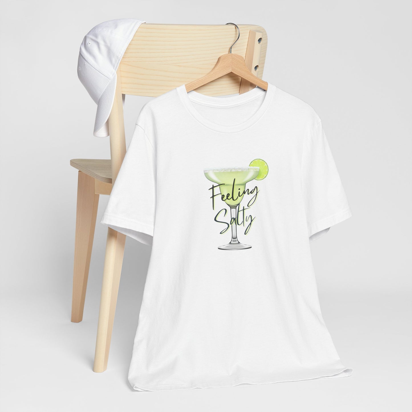 Feeling Salty Margarita Tee | Fun Summer Shirt, Cocktail Lover Gift, Unisex Party Wear, Casual Beach Outfit