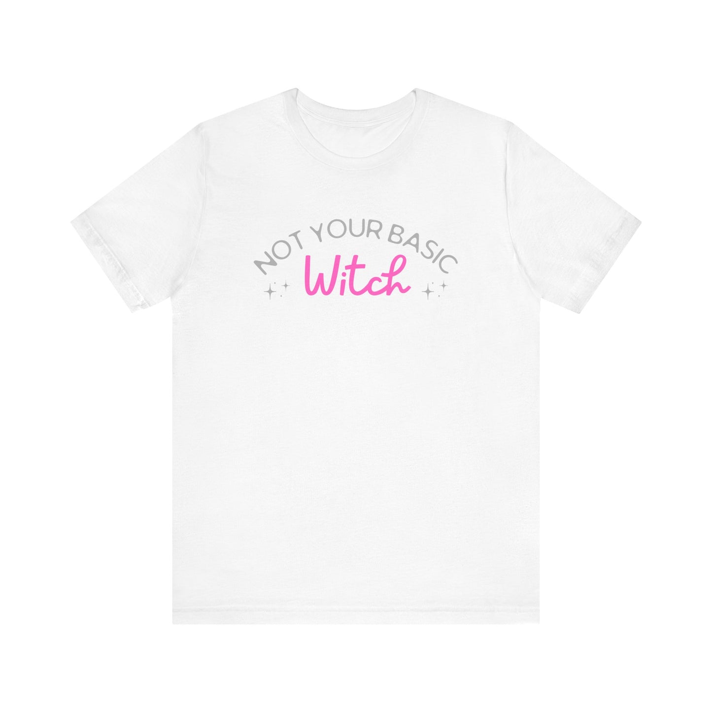 Not Your Basic Witch Tee - Halloween T-Shirt, Gift for Witches, Spooky Season Style, Casual Outfit, Fun Graphic Tee