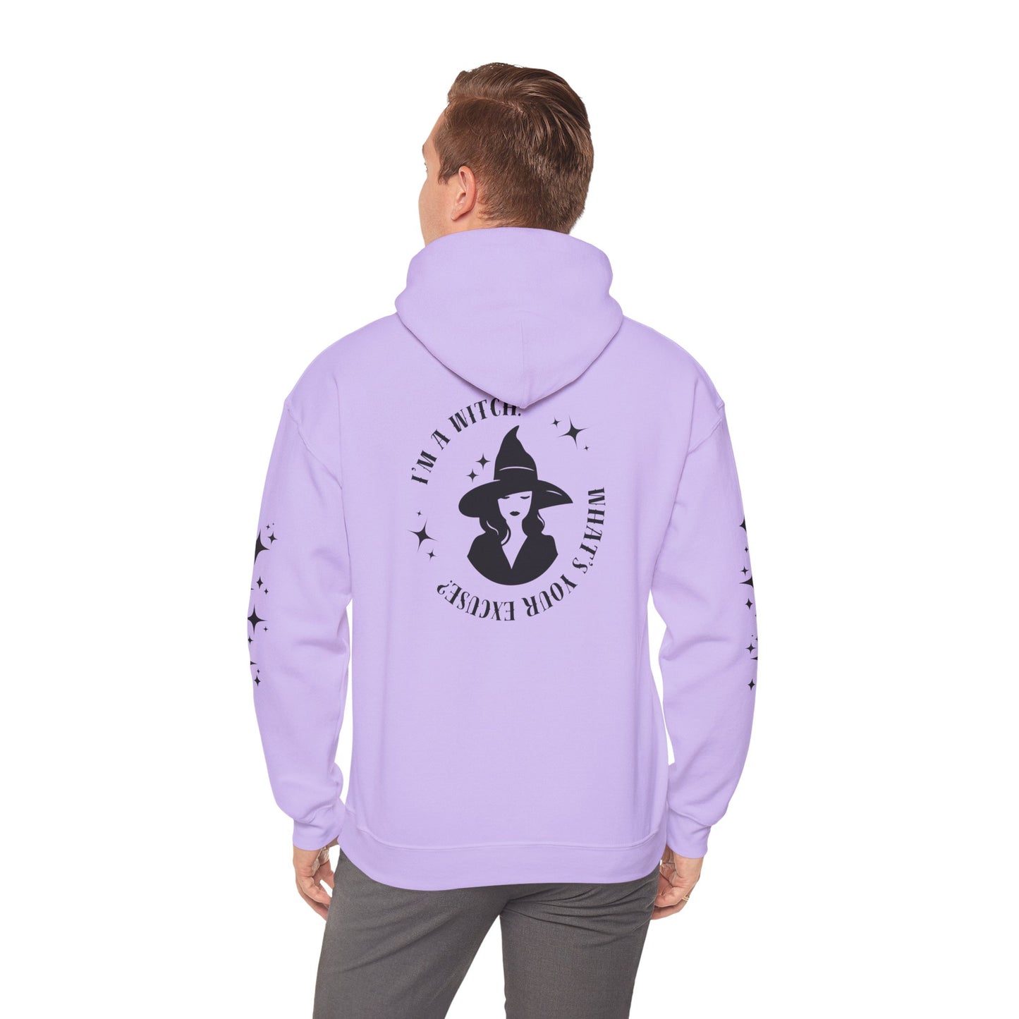 I'm A Witch Hoodie - Perfect for Halloween, Cozy Sweatshirt, Unisex Hoodie, Witch Outfit, Casual Gift