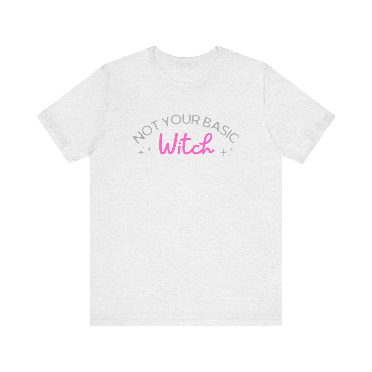 Not Your Basic Witch Tee - Halloween T-Shirt, Gift for Witches, Spooky Season Style, Casual Outfit, Fun Graphic Tee
