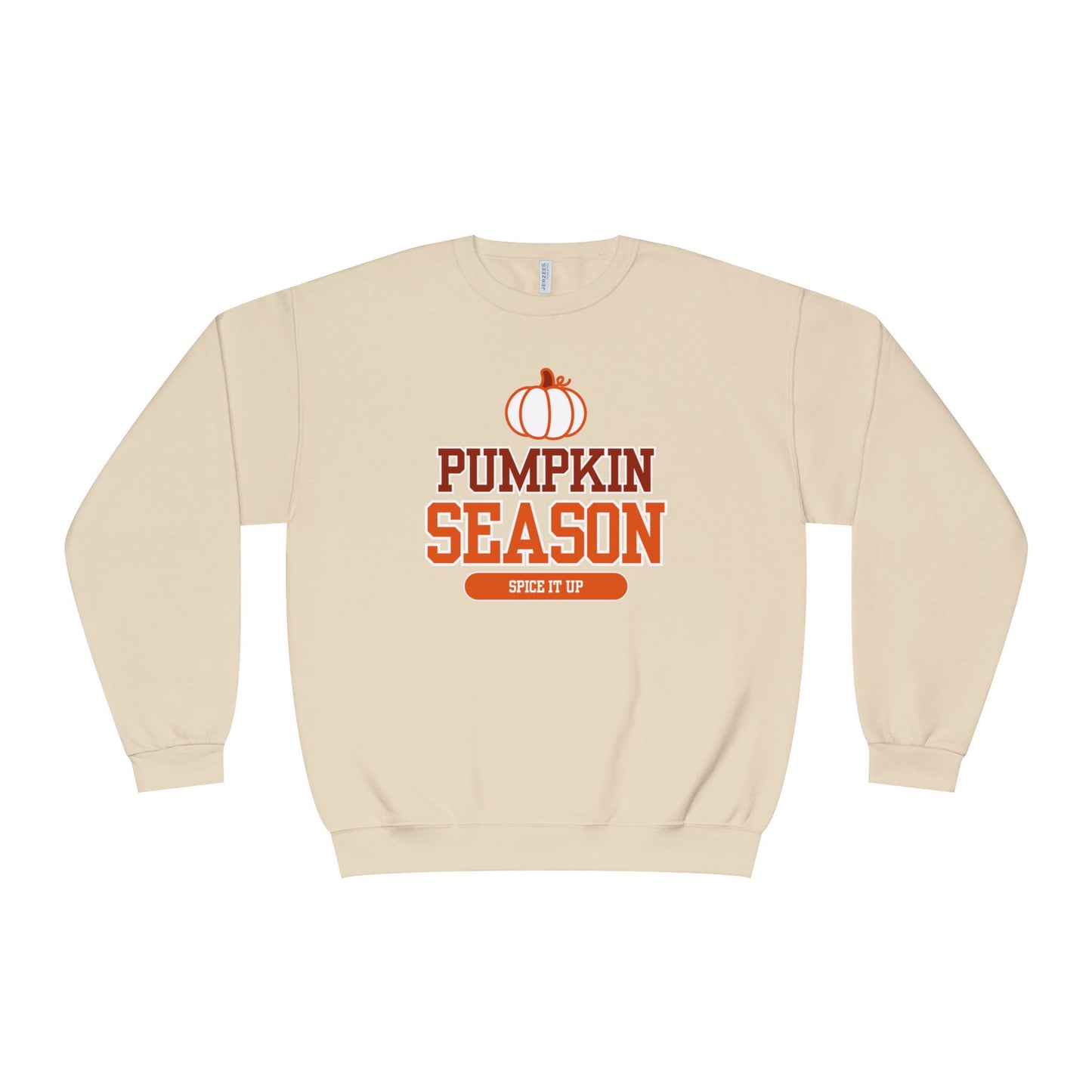 Pumpkin Season Crew Neck, Fall Sweatshirt, Halloween Apparel, Cozy Sweatshirt, Autumn Fashion, Seasonal Gift Idea