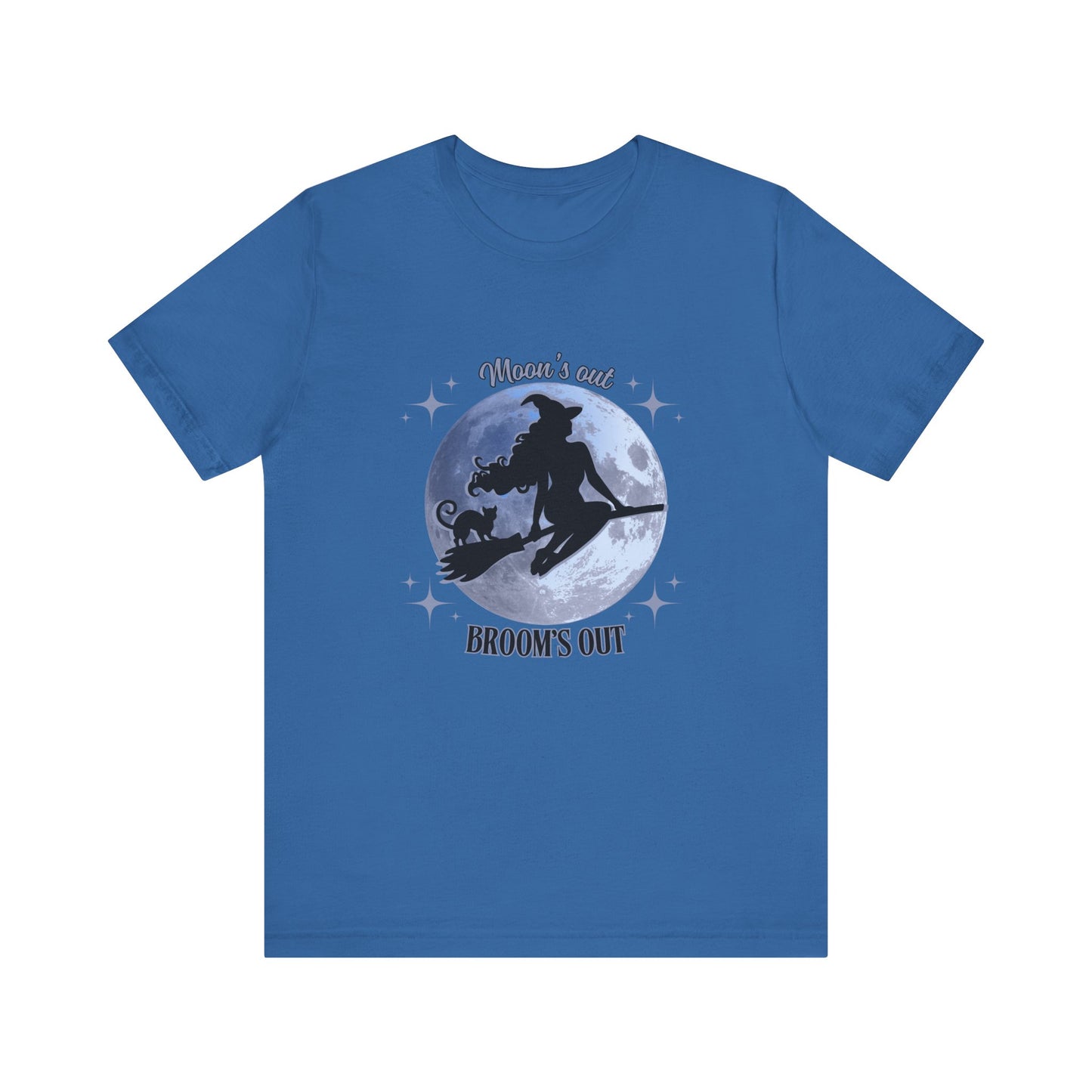 Moon's Out Broom's Out, Suns Out Guns Out, Witch Shirt, Unisex Halloween Tee