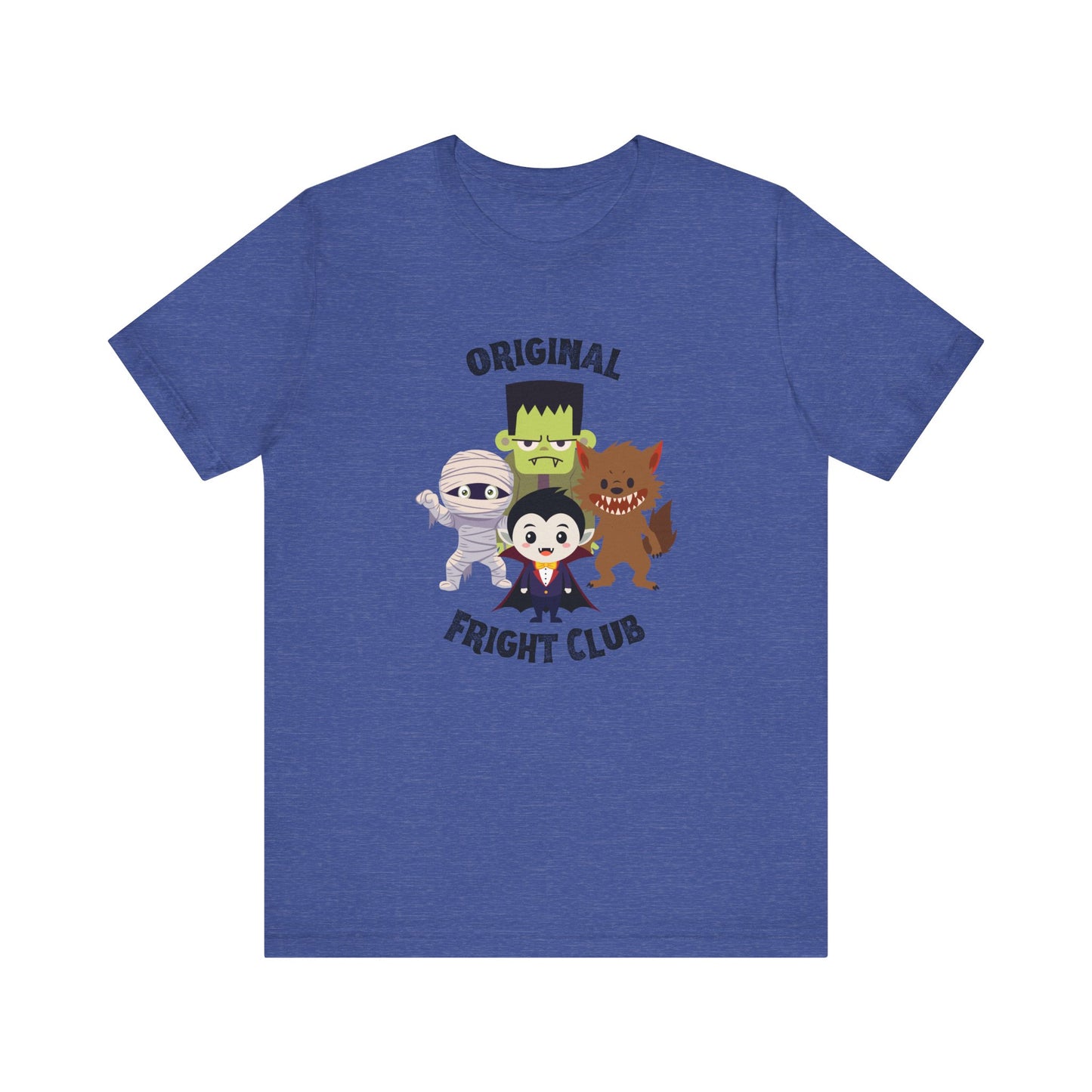 Fright Club Halloween Graphic Tee - Original Fright Club, Spooky Costume Shirt, Kids and Adults, Halloween Party, Ghosts and Ghouls