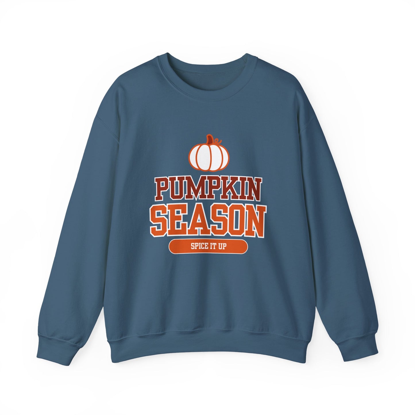 Pumpkin Season Crewneck Sweatshirt - Cozy Fall Fashion, Unisex Autumn Pullover, Cute Sweatshirt for Halloween, Thanksgiving Gift