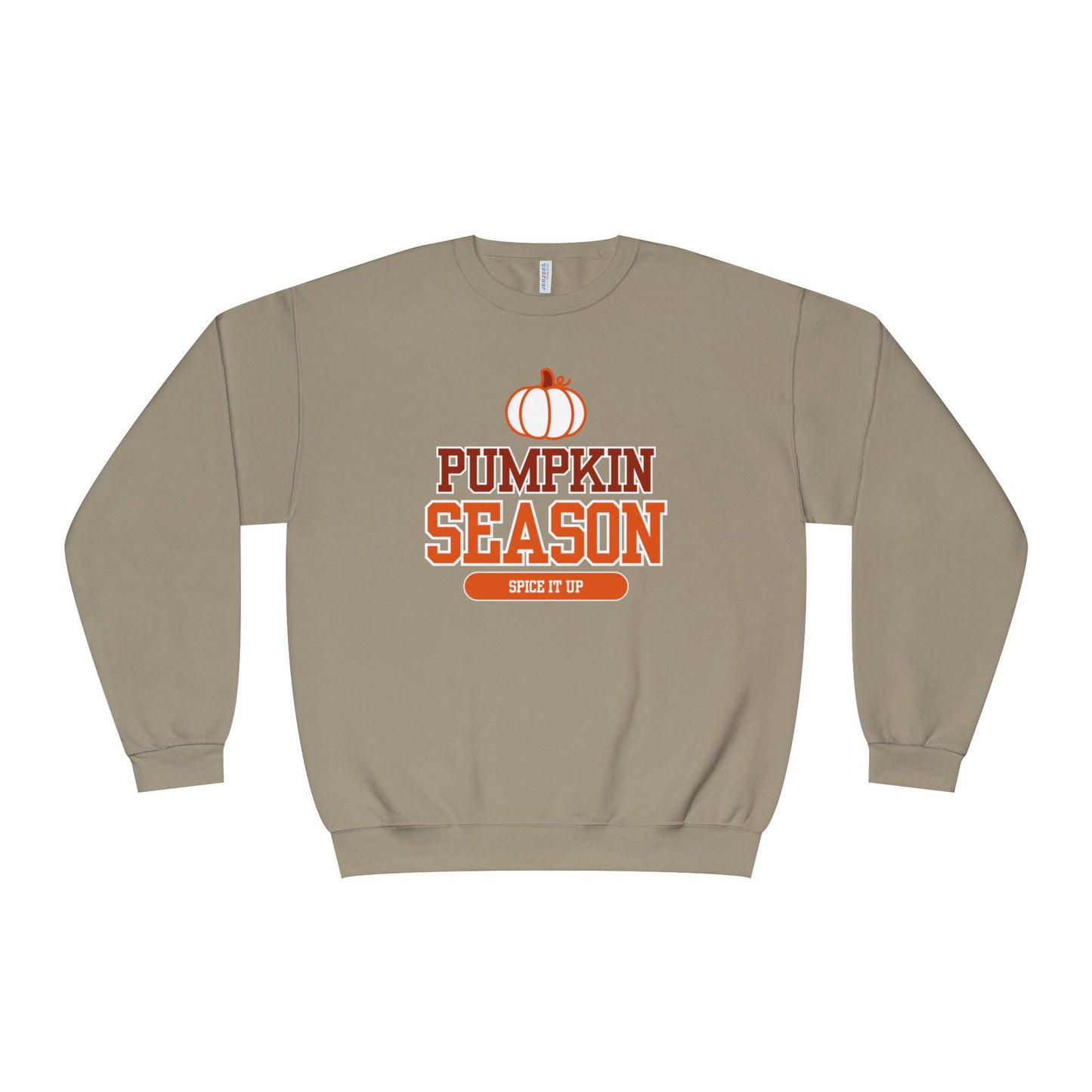 Pumpkin Season Crew Neck, Fall Sweatshirt, Halloween Apparel, Cozy Sweatshirt, Autumn Fashion, Seasonal Gift Idea